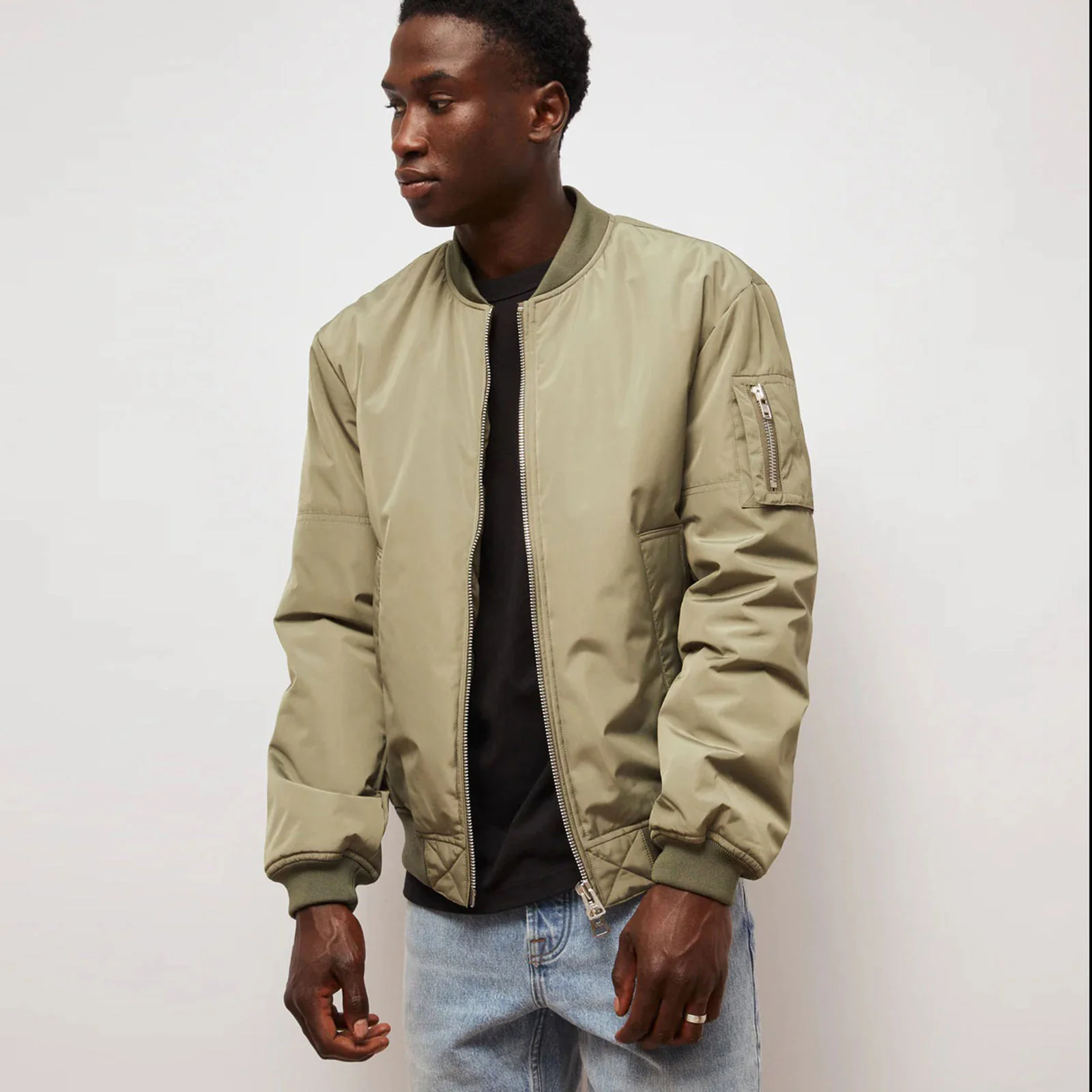Harris Bomber Jacket light moss 4082