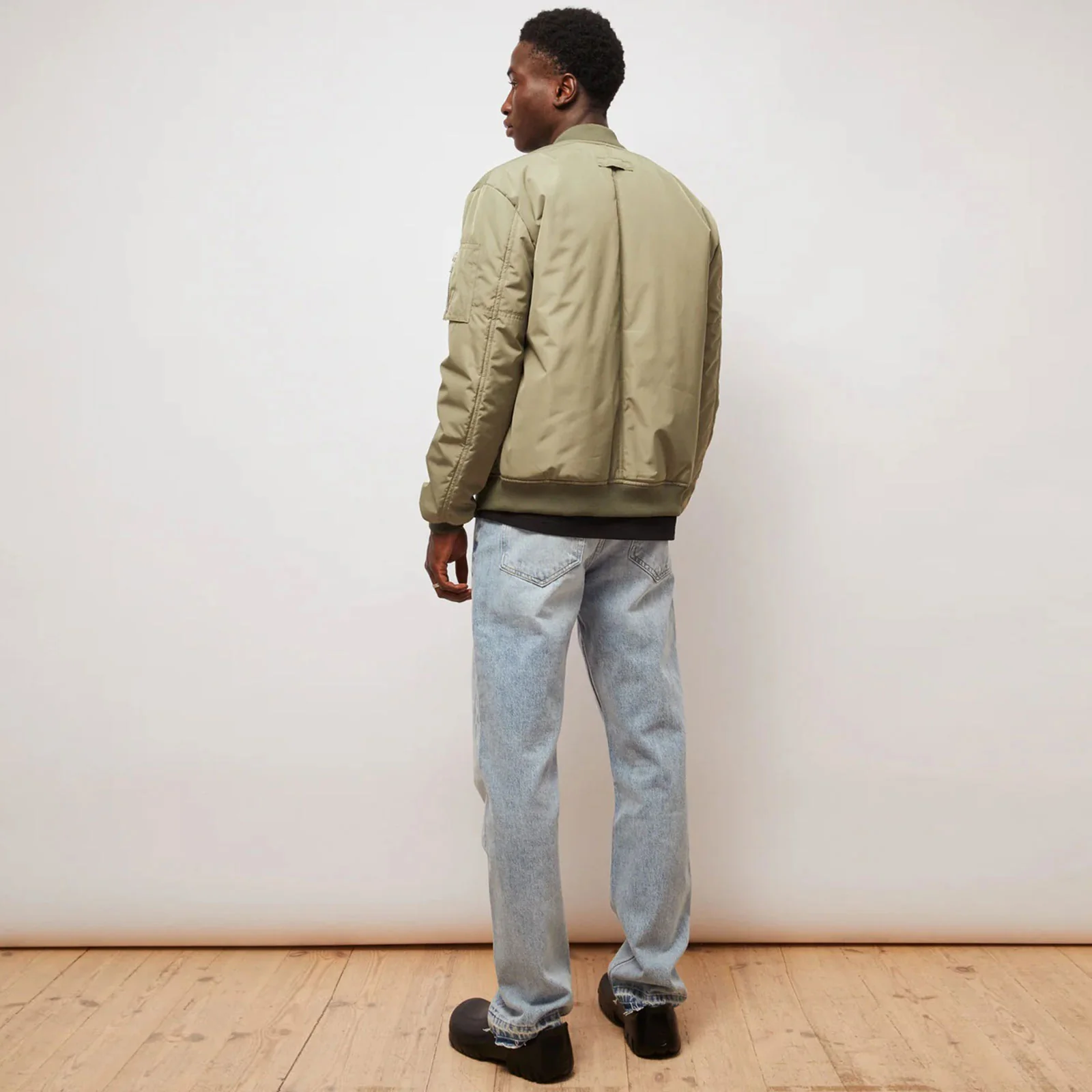 Harris Bomber Jacket light moss 4082 - Image 3