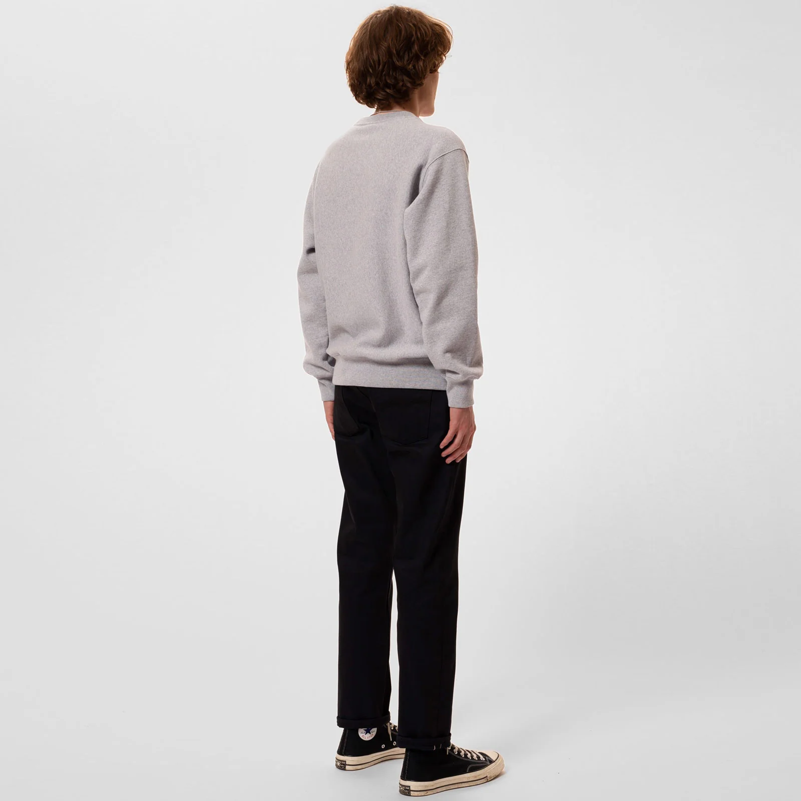 Hasse Crewneck grey melange - Image 2
