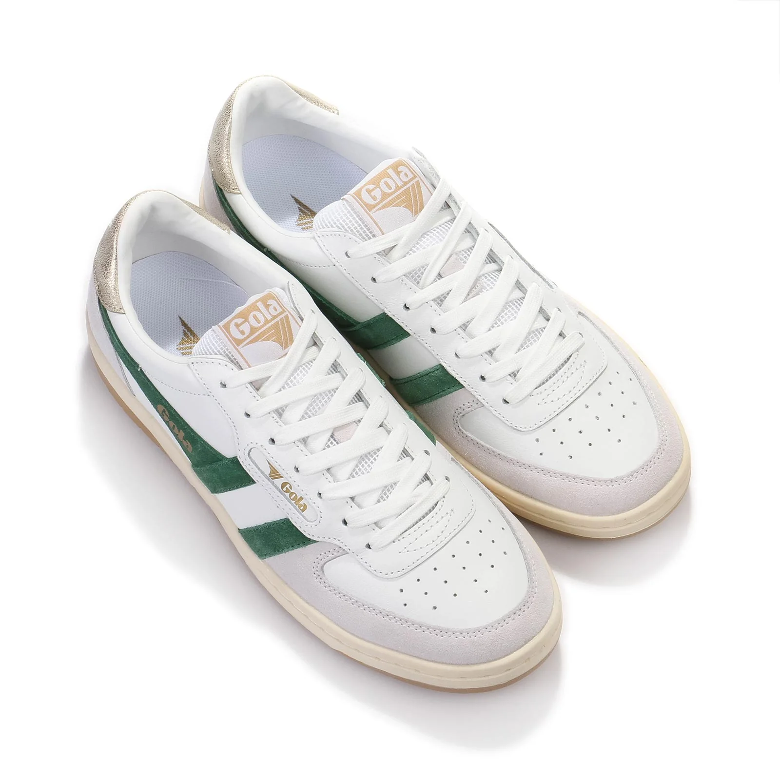 Hawk Classic white/dark green/gold - Image 4