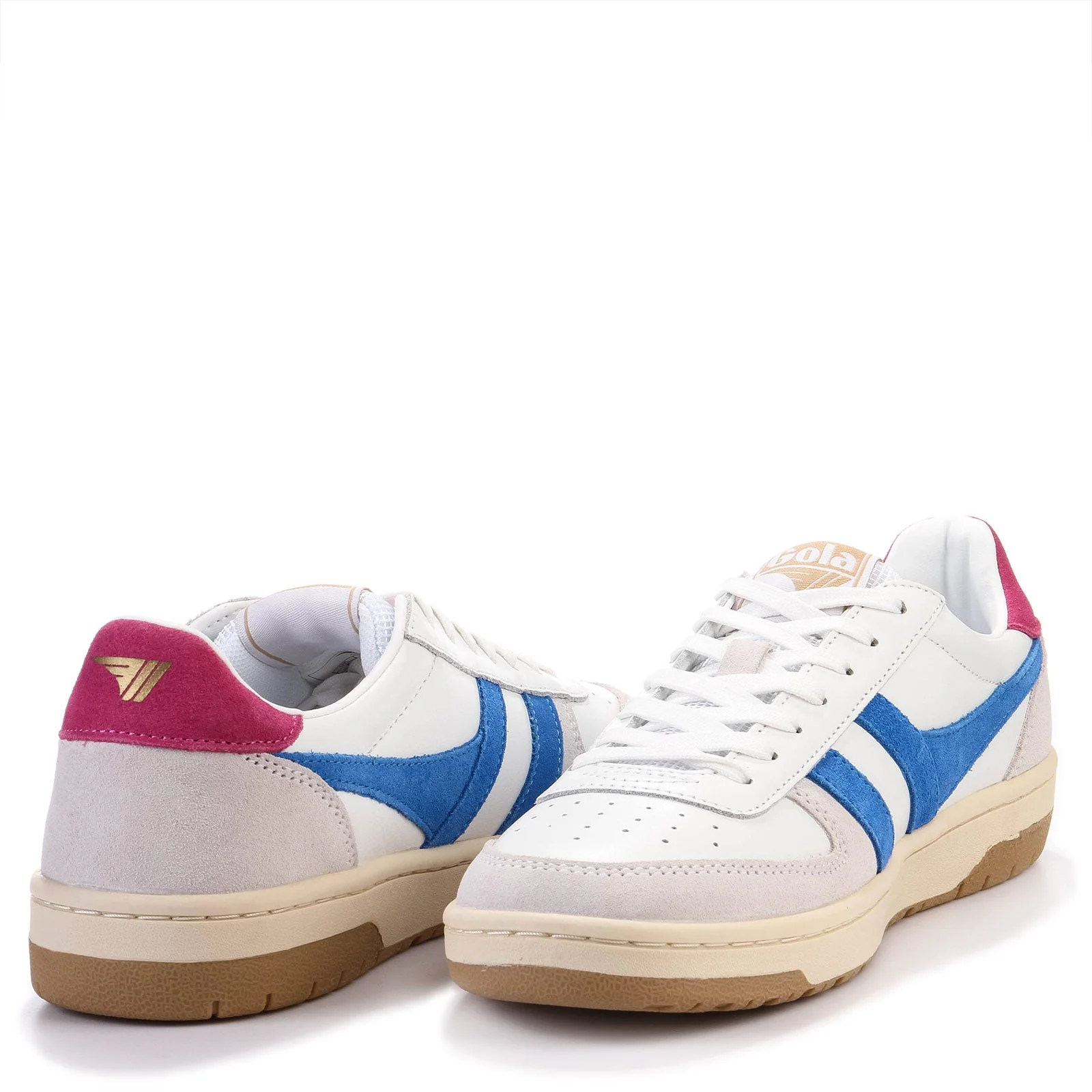 Hawk Womens Trainer white/pacific/fuchsia - Image 3