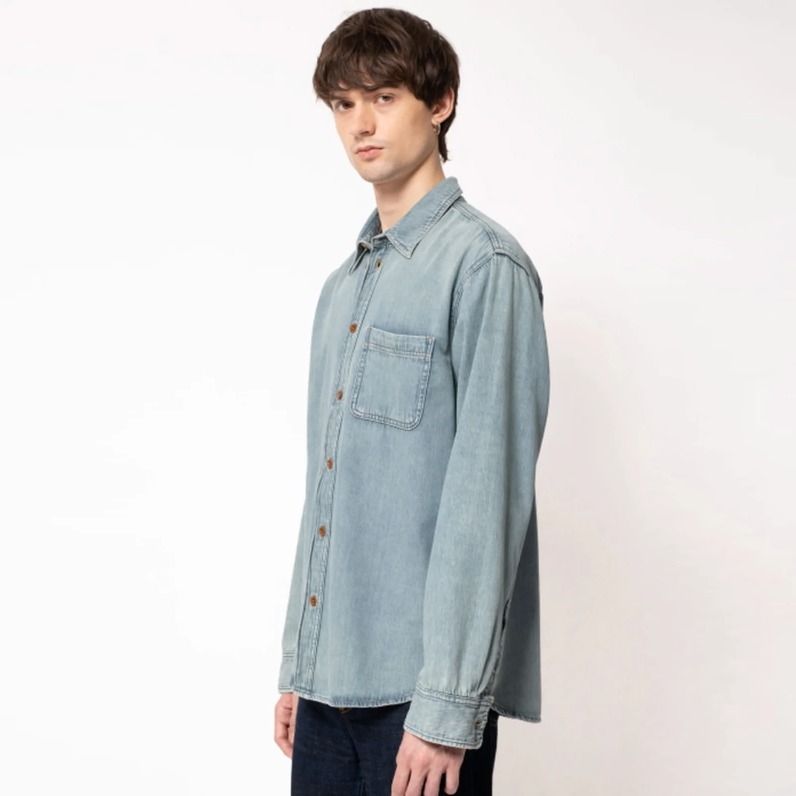 Hebbe Sundays Shirt denim - Image 3