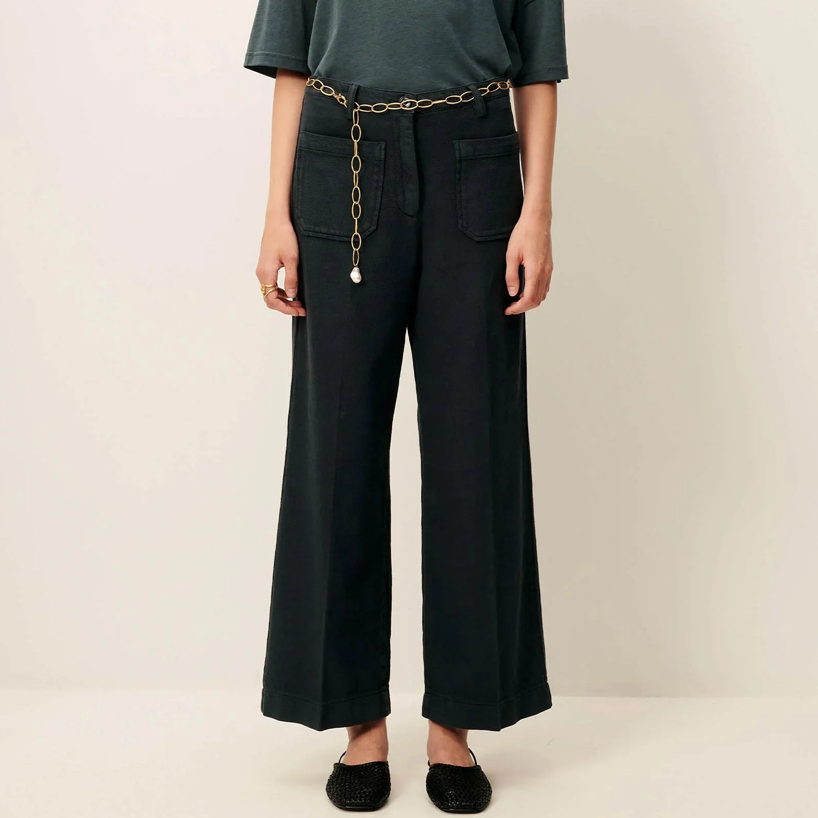 Hendrick Pants smoke green