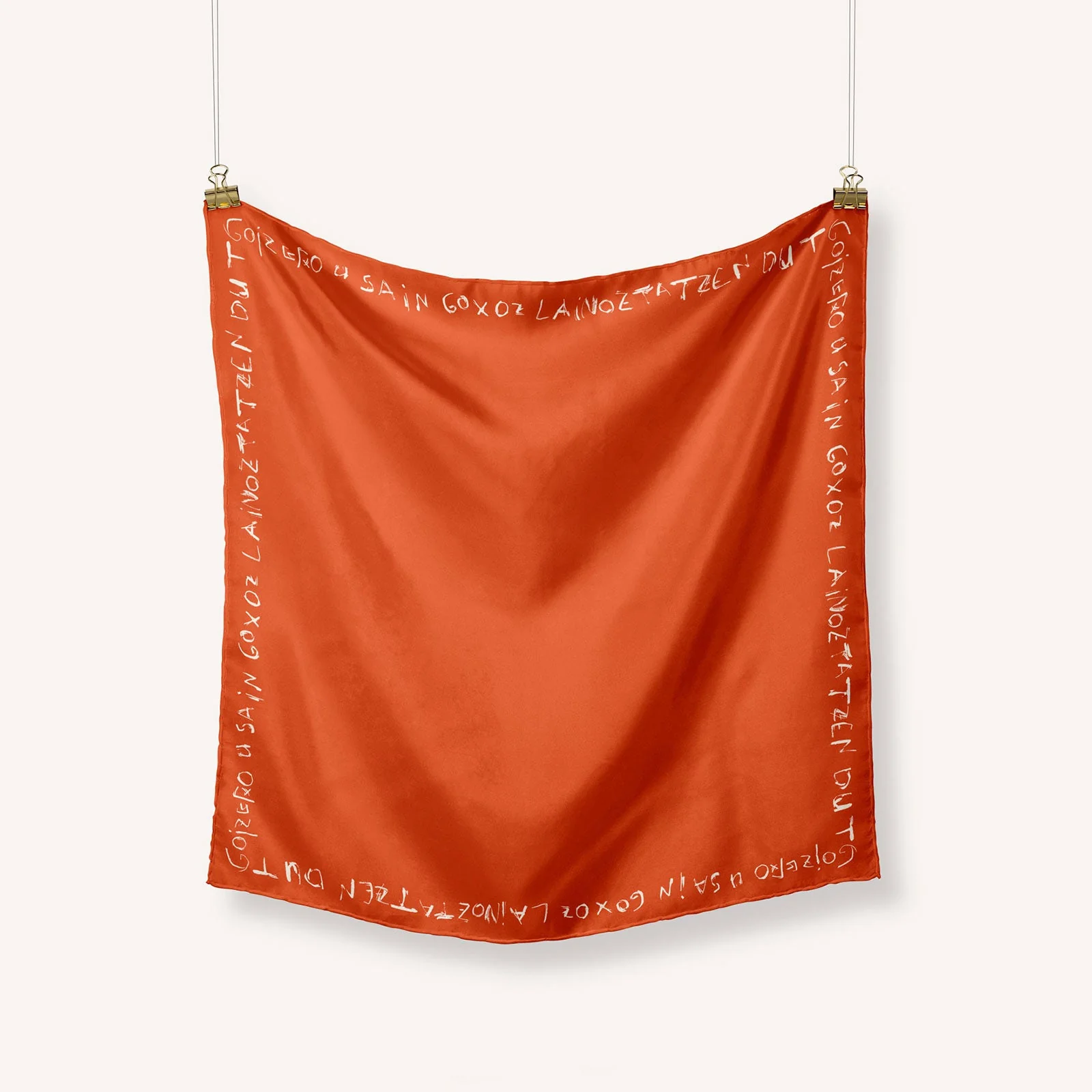 Hizkiak Scarf orange