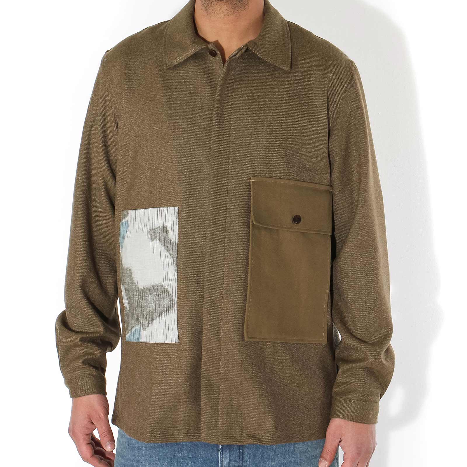 Woods Overshirt khaki mix woodskhakimix - Image 2