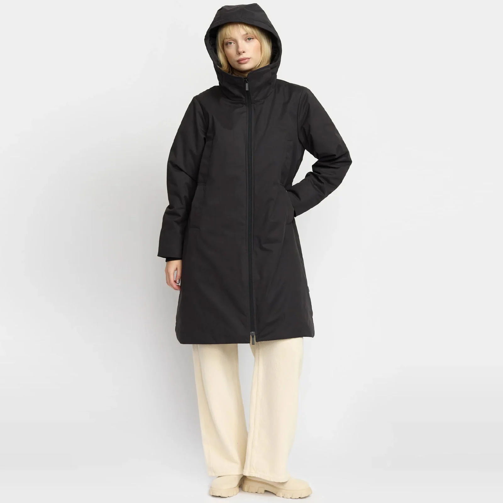Hooded Parka black