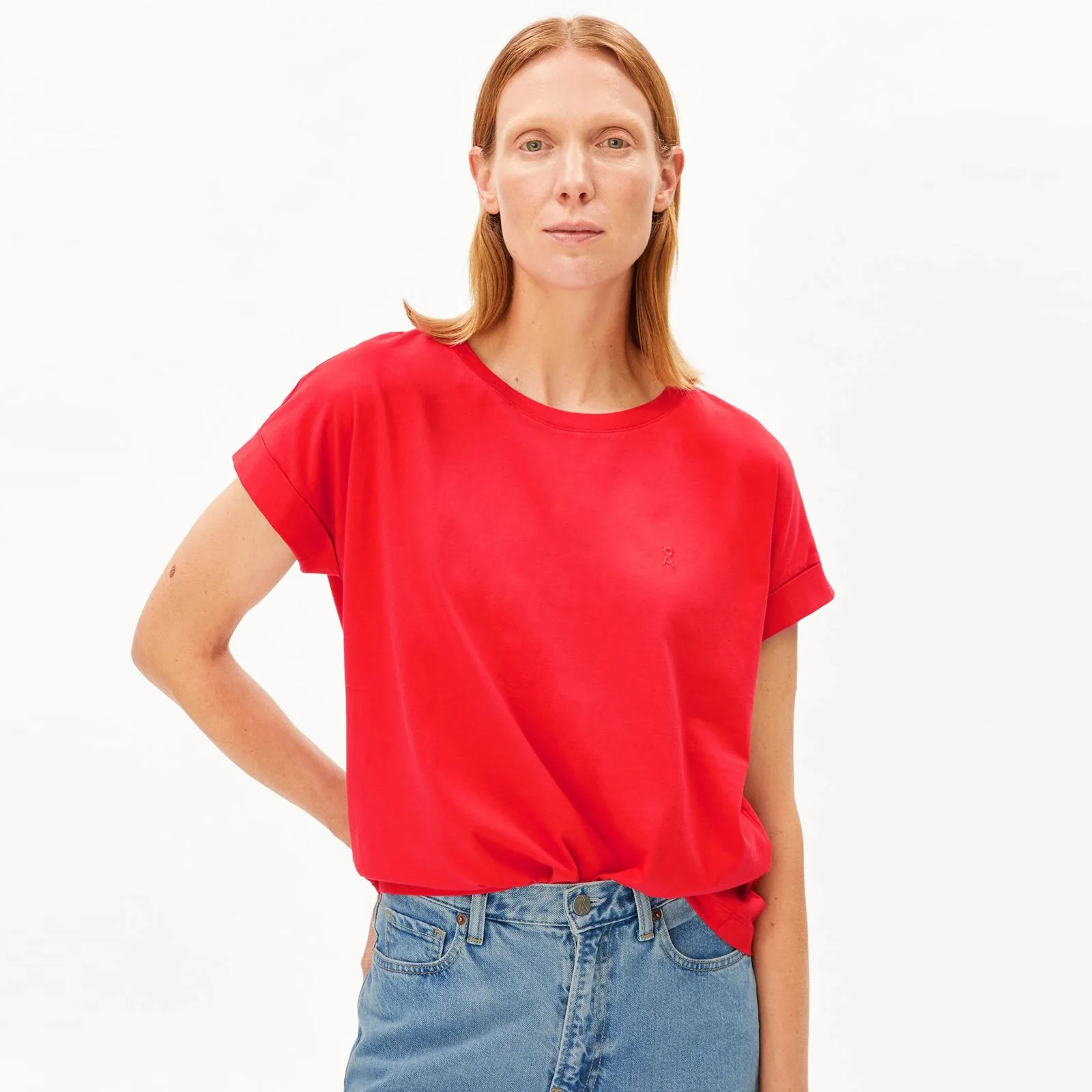 Idaara Tee mars red
