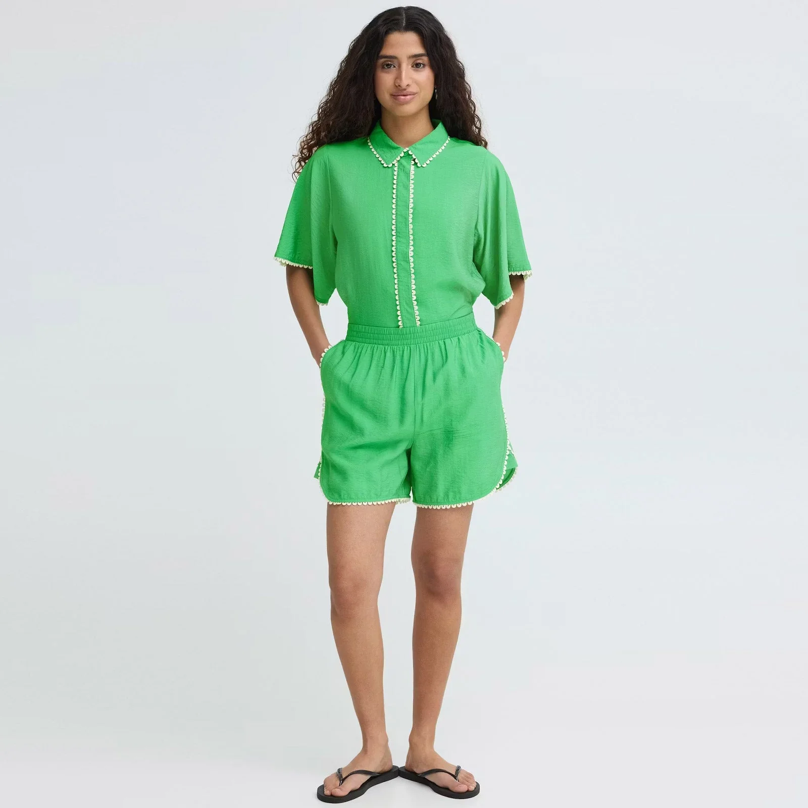 IHLeni Shorts greenbriar - Image 2