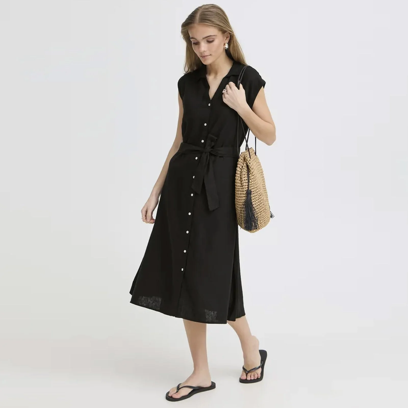 IHLinno DR3 Dress black