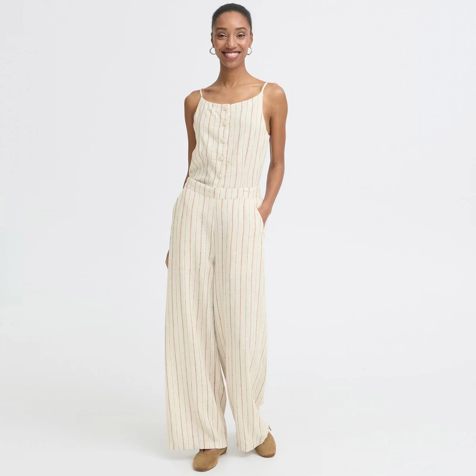 IHLinno PA4 Pants brown stripe - Image 3