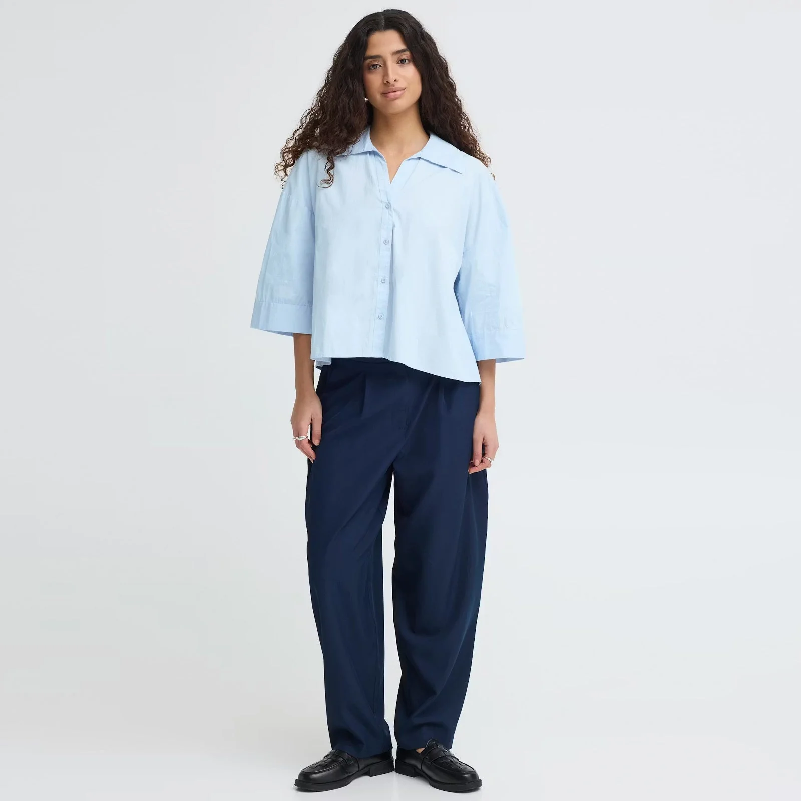 IHLuanne Shirt floaty blue - Image 3