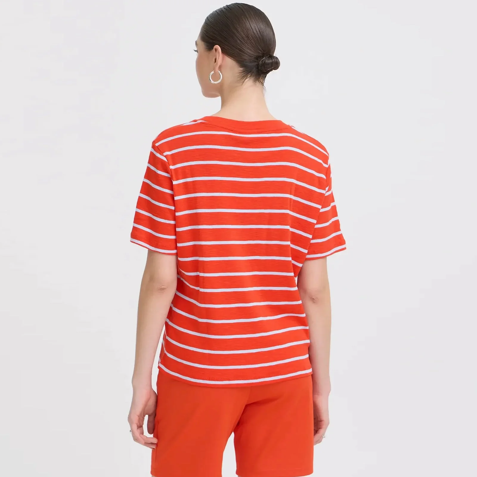IHNova SS3 T-Shirt fiery red/powder blue - Image 2
