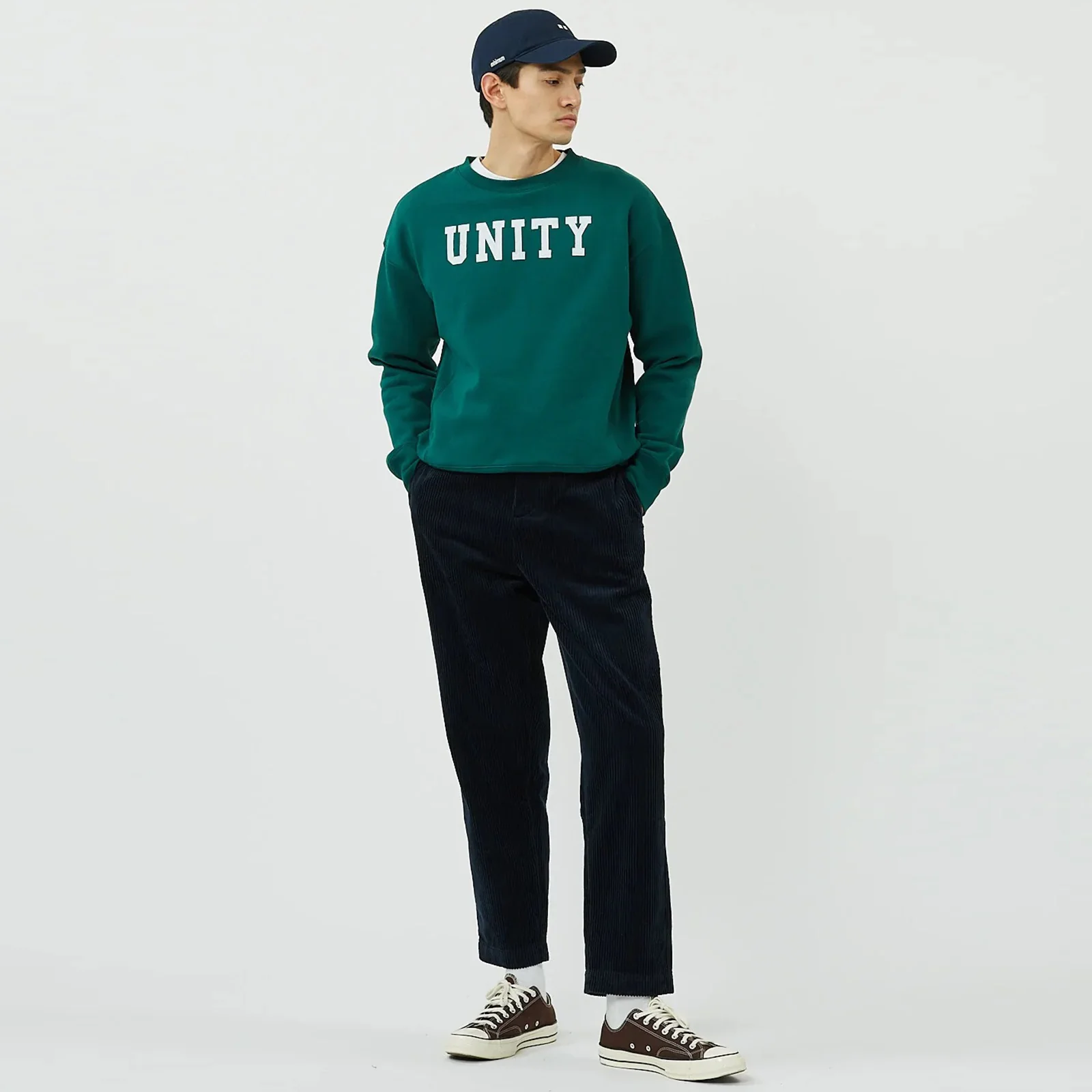 Ikaros 2.0 Cord Pants navy blazer - Image 2