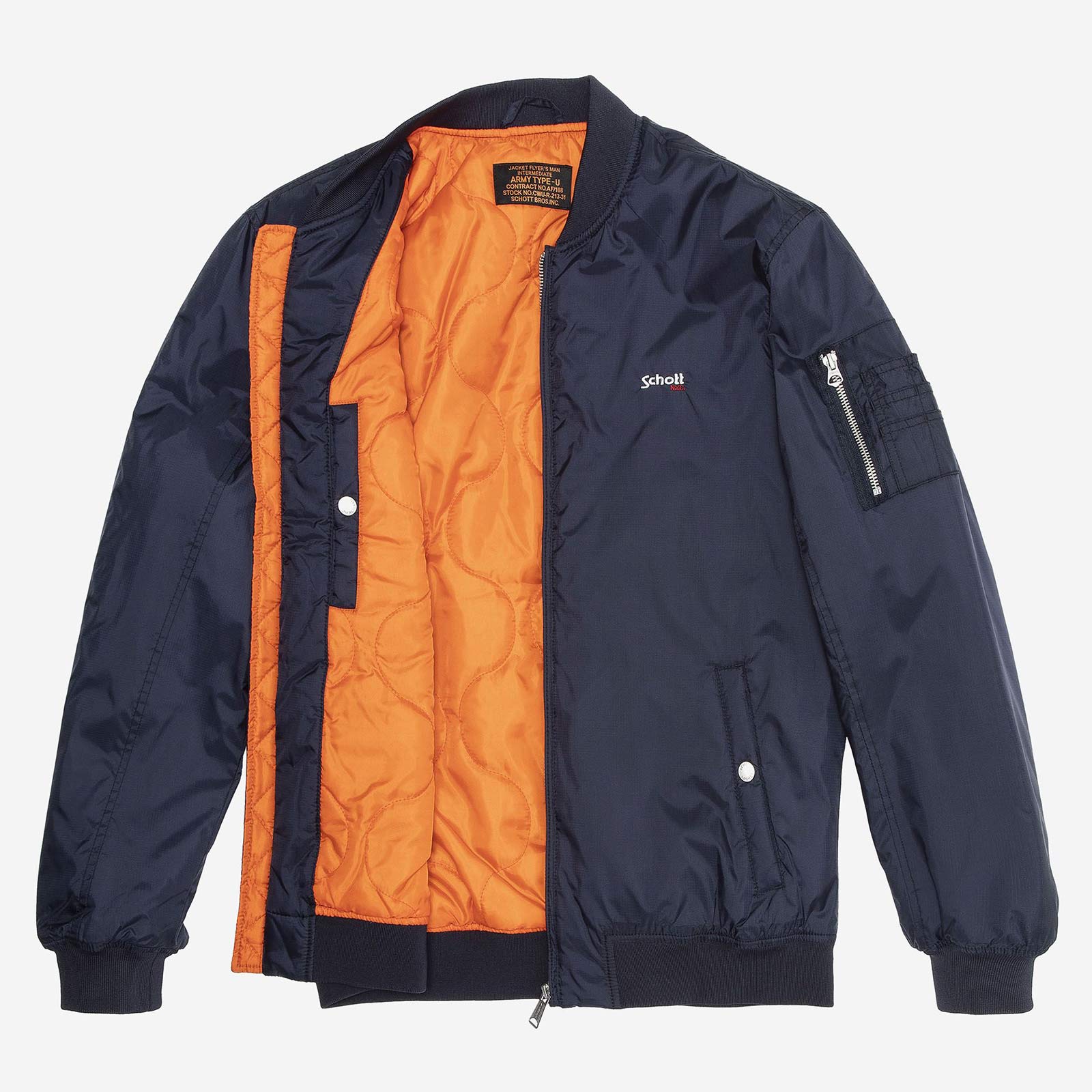 Indiana Ripstop Bomber Jacket navy - Image 5