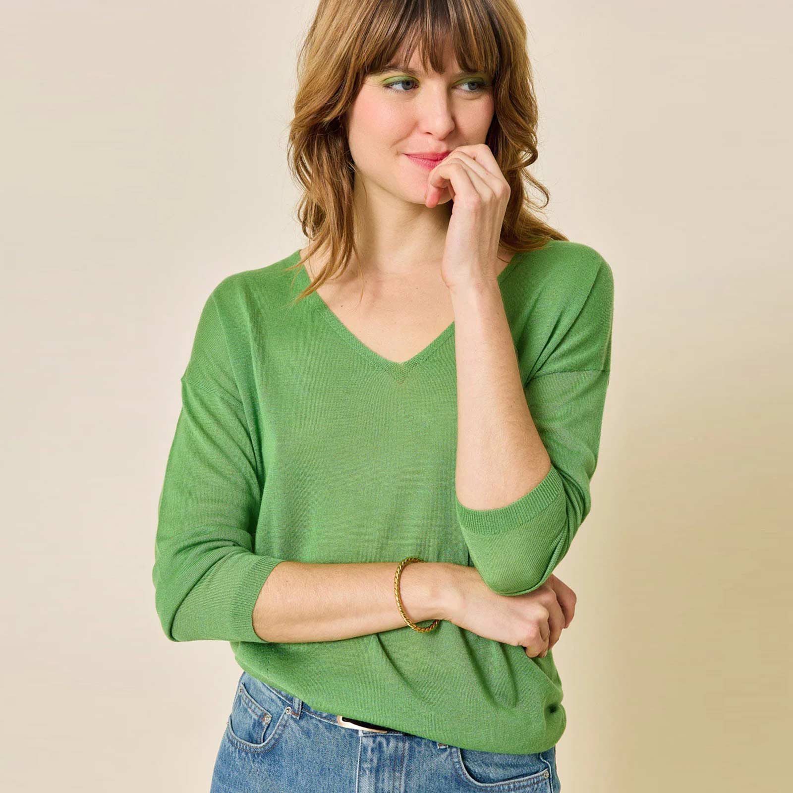 Ines Jumper kiwi - Image 2