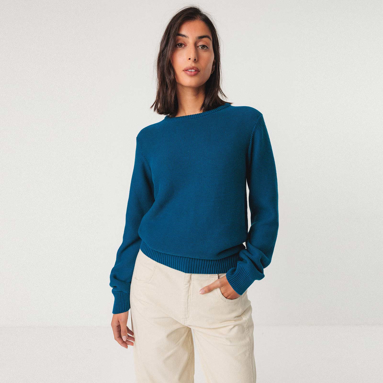 Iradi Sweater oxford blue