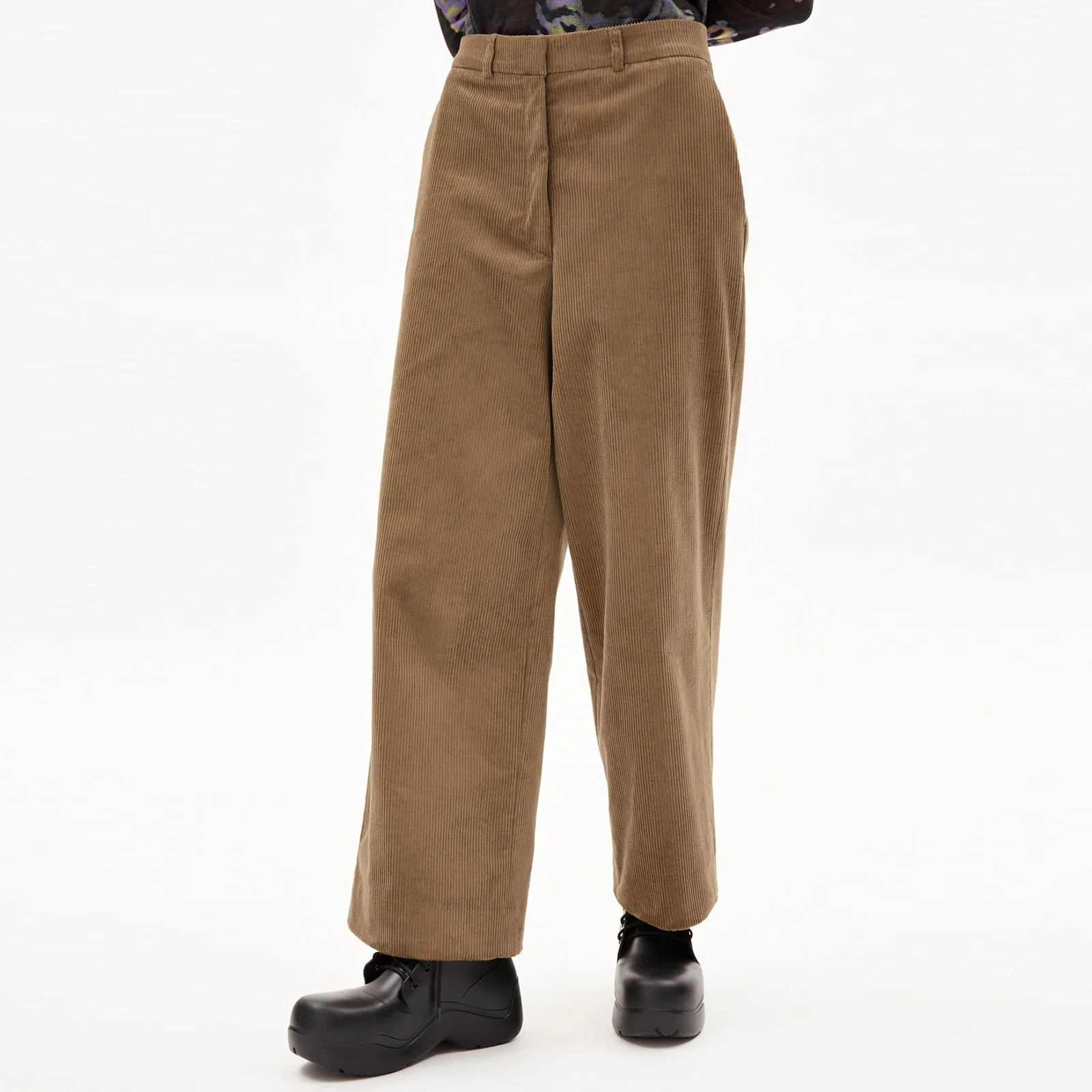 Jaalma Corduroy Pants dark sand stone - Image 3