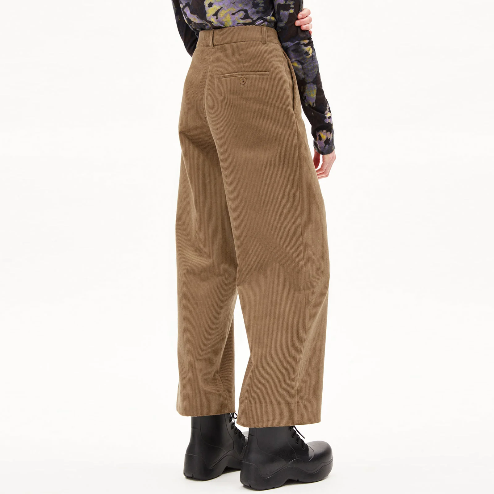 Jaalma Corduroy Pants dark sand stone - Image 4