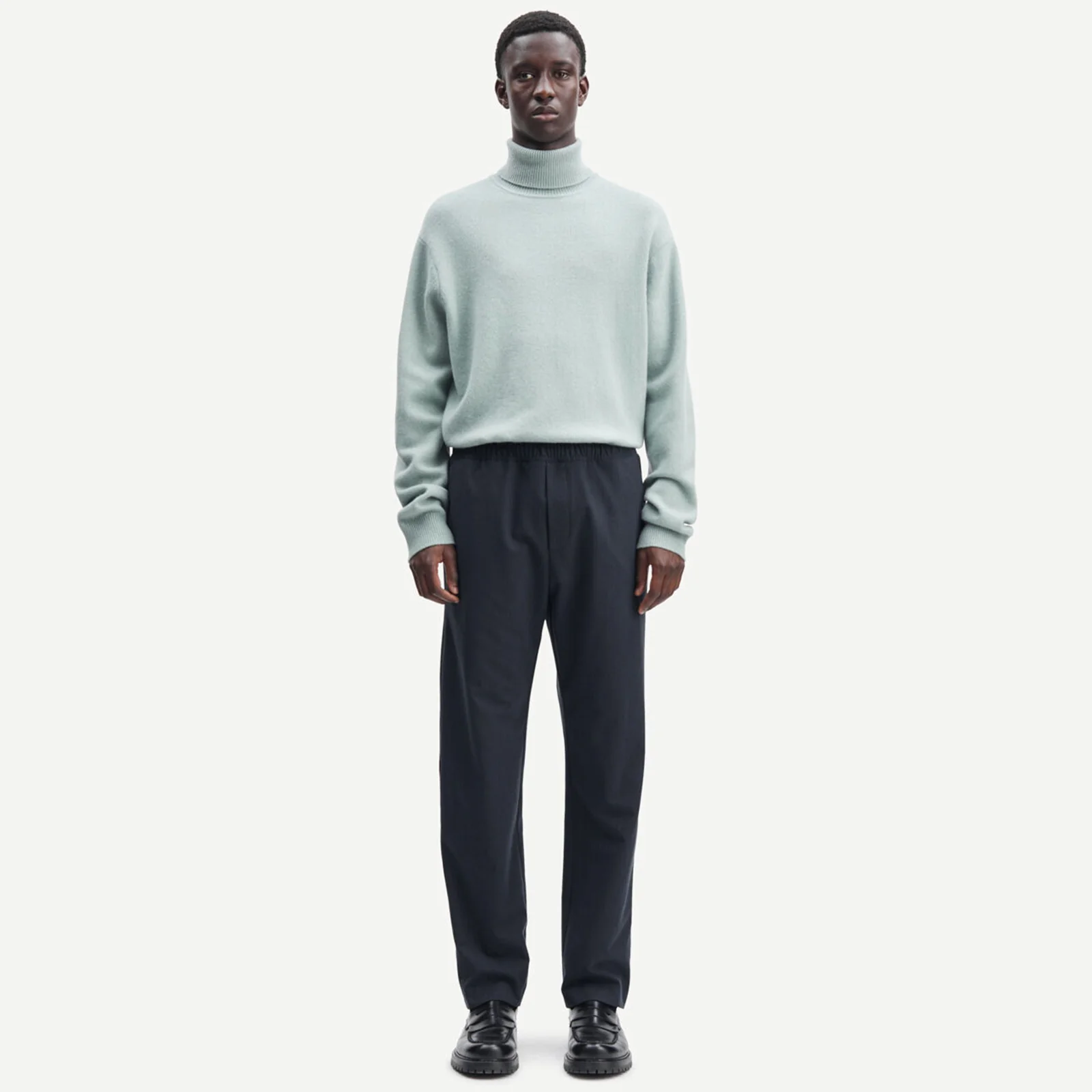 Jabari X Trousers 14931 grey pinstripe - Image 3