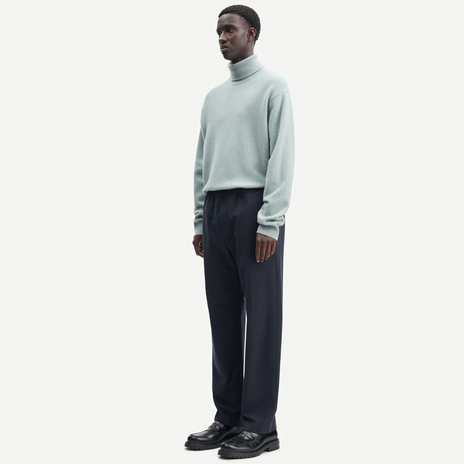 Jabari X Trousers 14931 grey pinstripe - Image 4