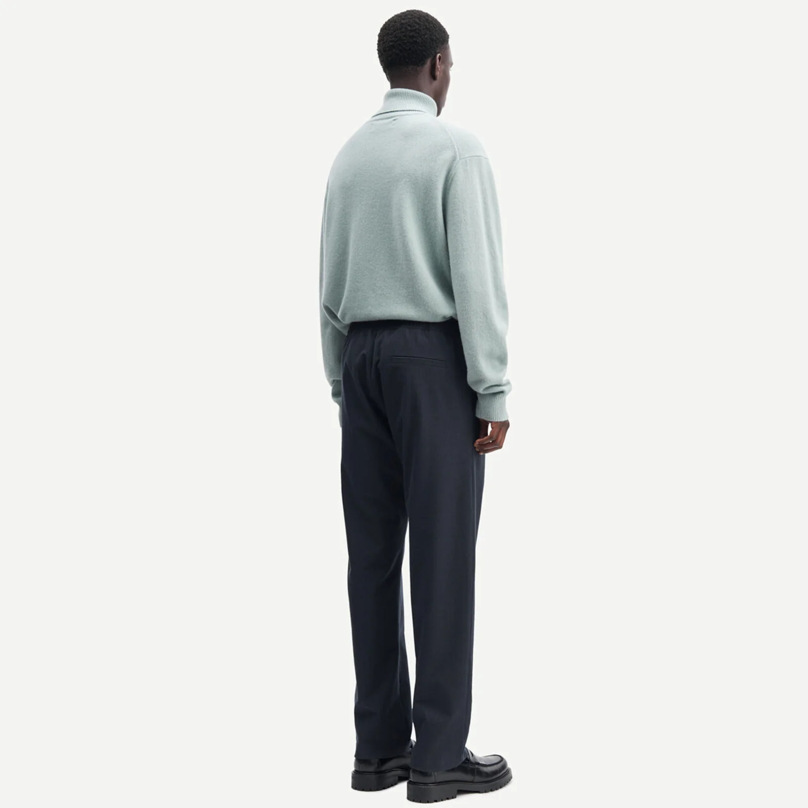 Jabari X Trousers 14931 grey pinstripe - Image 5