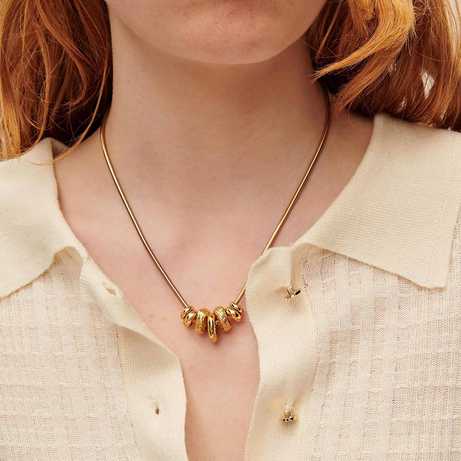 Jaya Necklace doré - Image 3