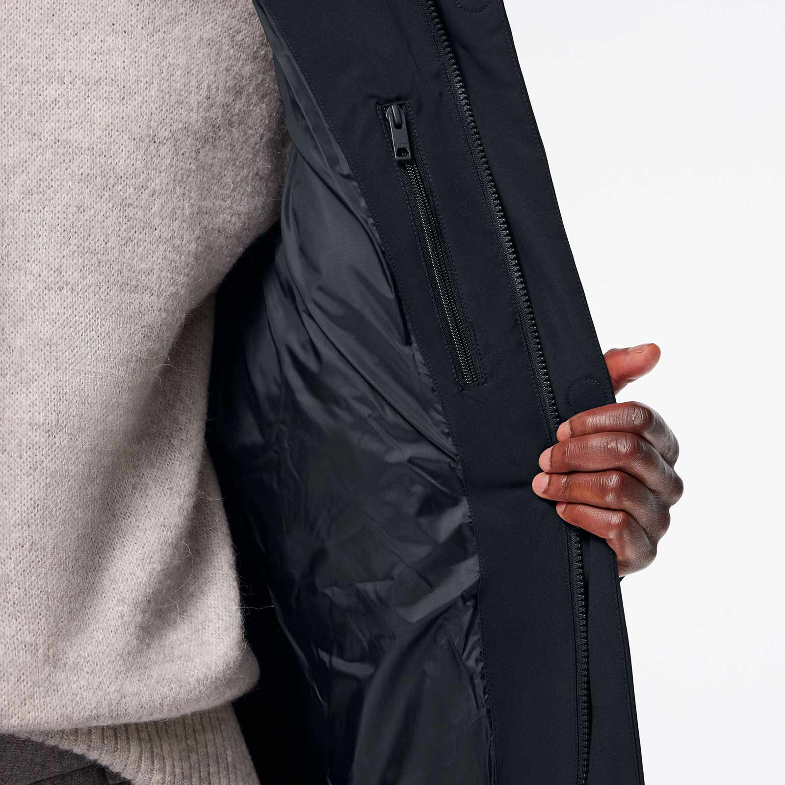 Jiro Winter Jacket dark navy - Image 7