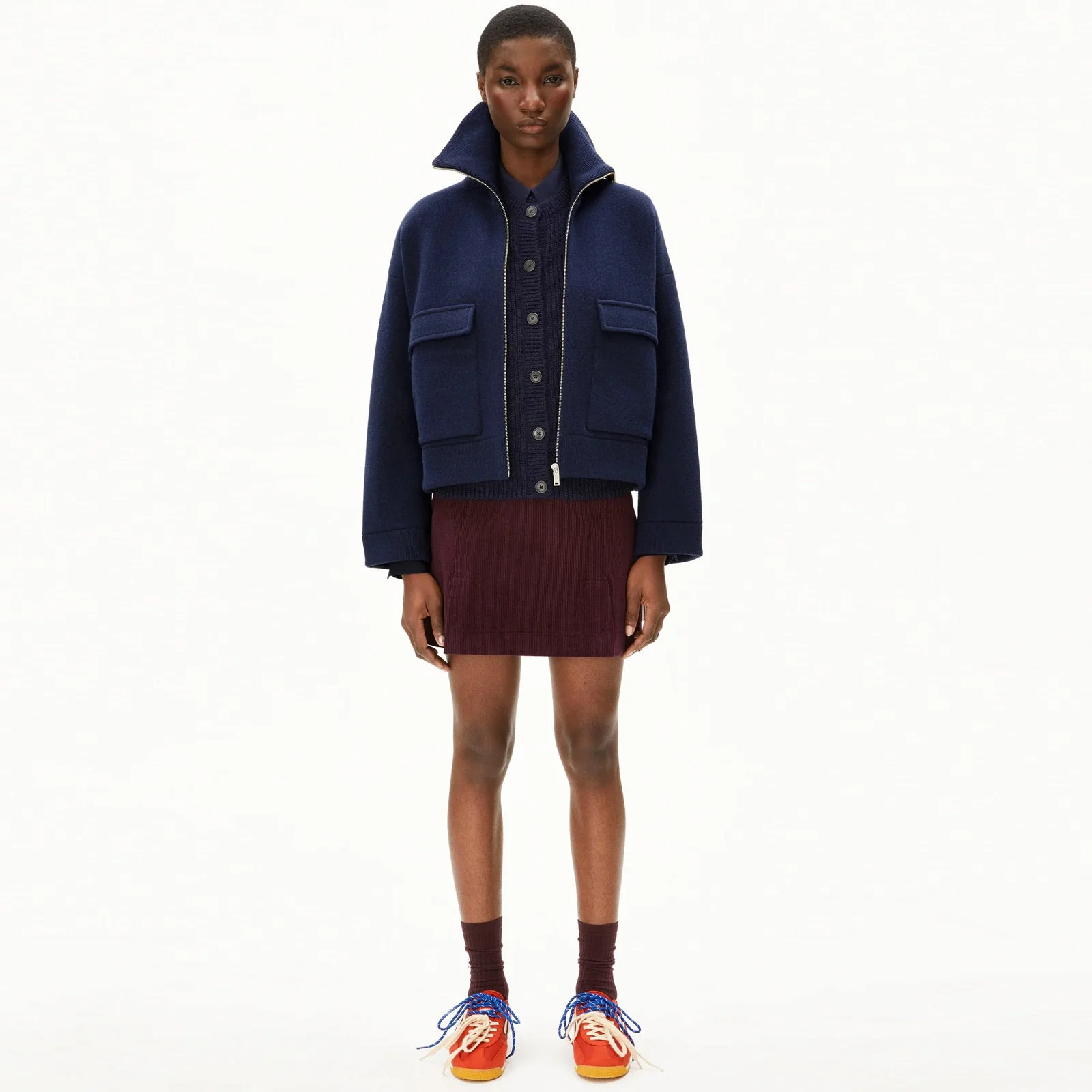 Joaniaas Cardigan tinted navy - Image 3