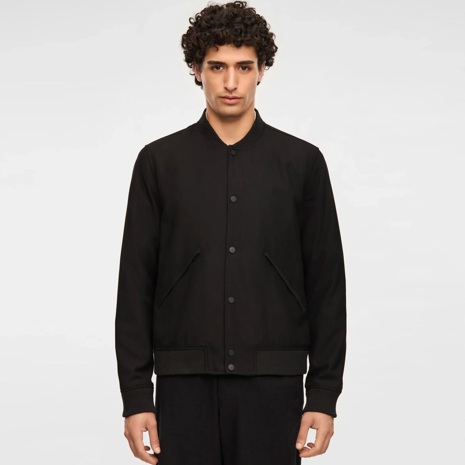 Jorn DobbyLoom Jacket black