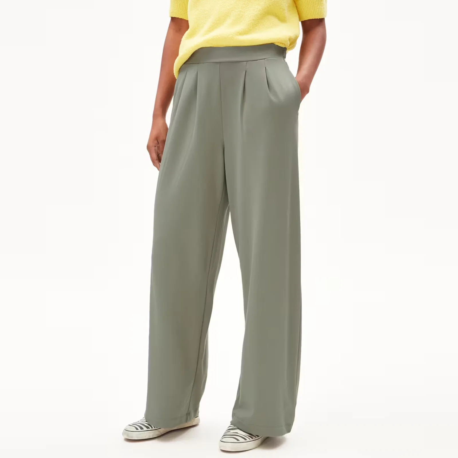 Juanaa Punto Pant grey green - Image 2