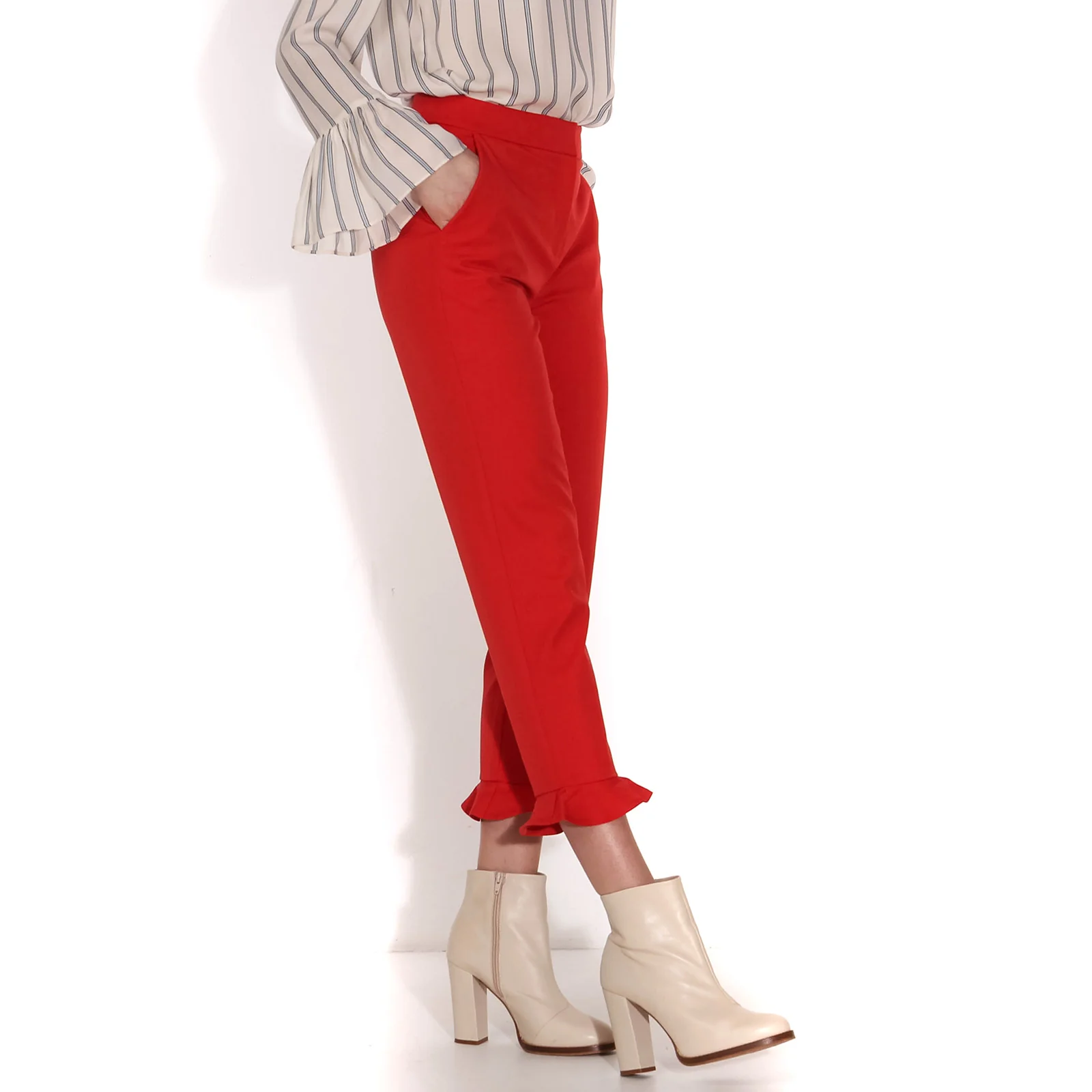 Gerda Trousers aurora red - Image 2