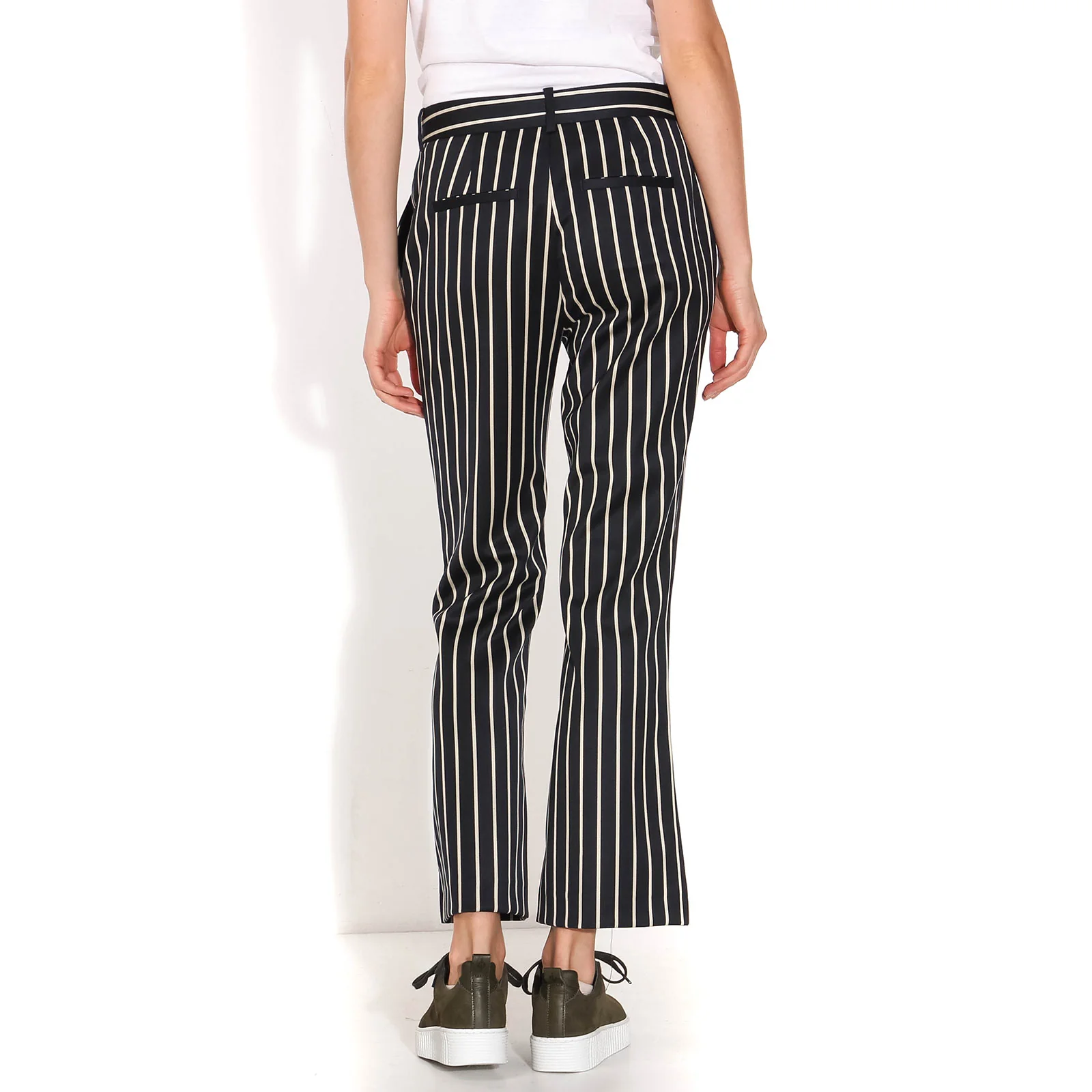 Laurent Trousers blue white stripe - Image 4