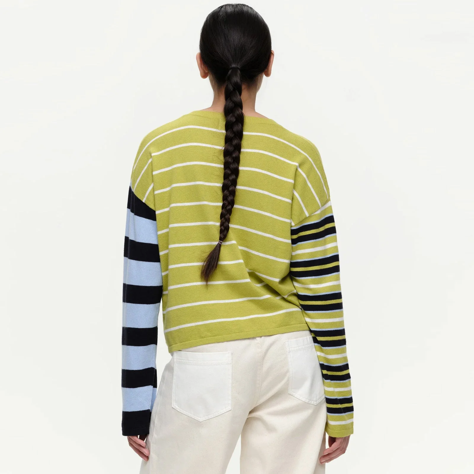 Kaleido Stripe Sweater green - Image 2