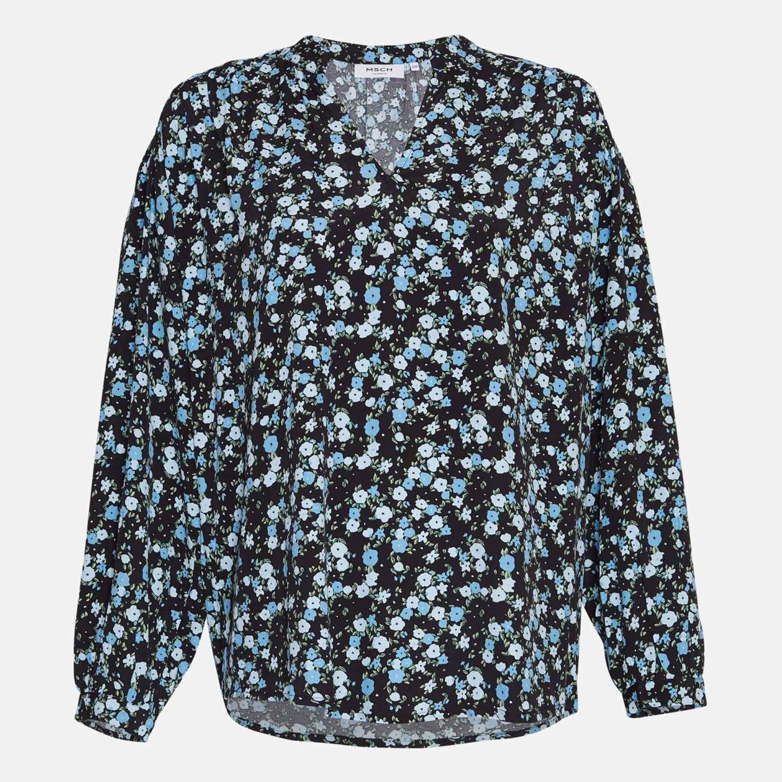 Kalika Jalina Top h blue flower - Image 2
