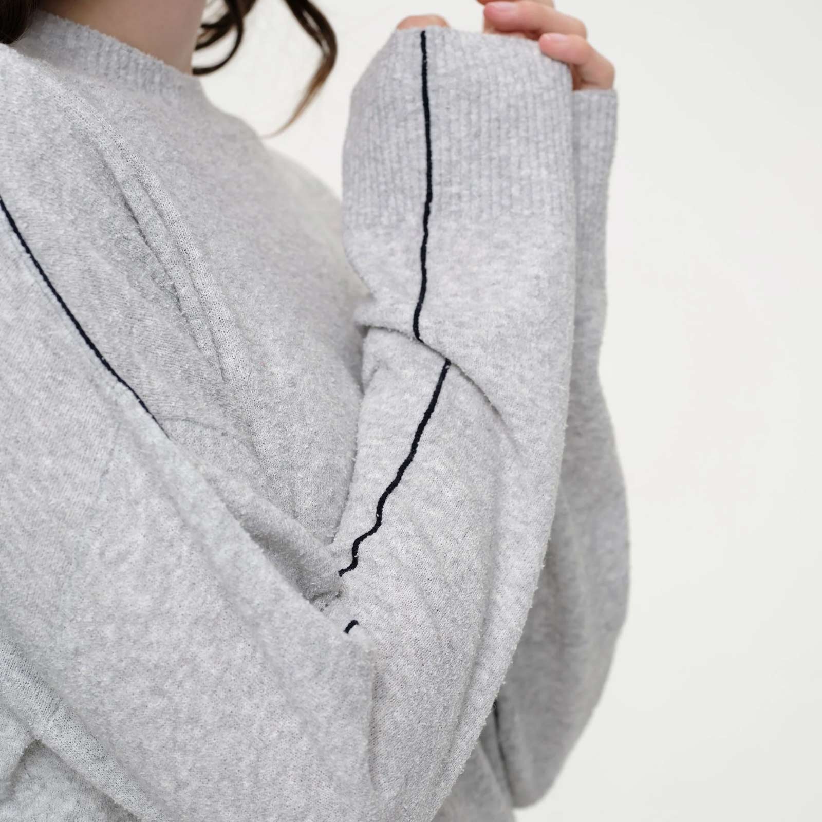 Karo Summer Knit grey - Image 4