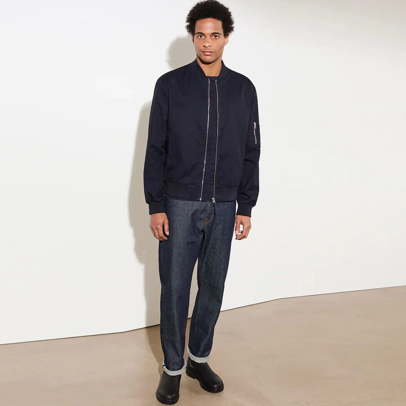 Kempton Jacket navy - Image 4