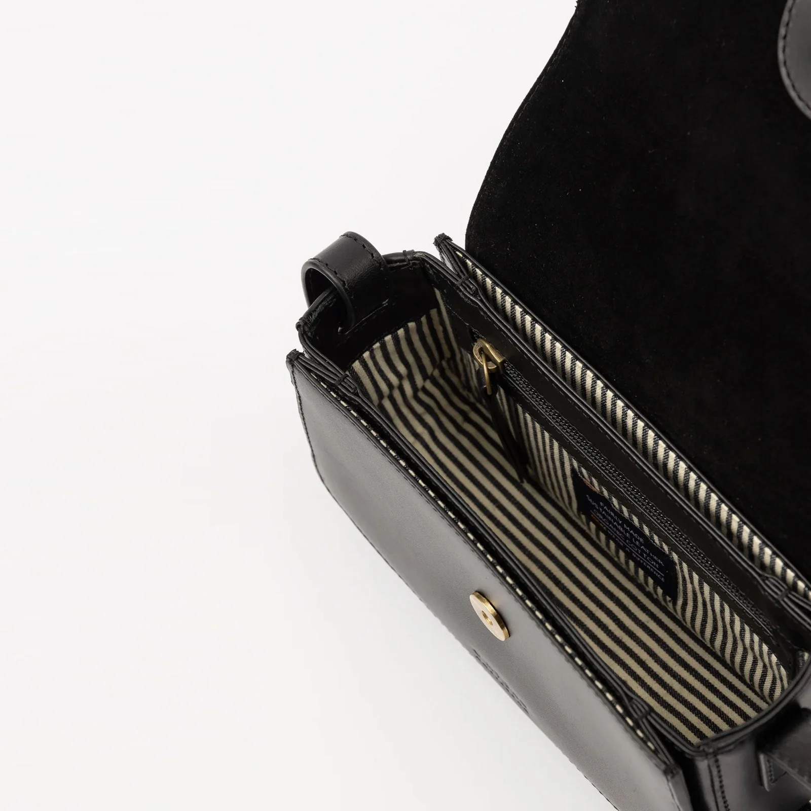 Kendalini Classic Leather Bag black - Image 7