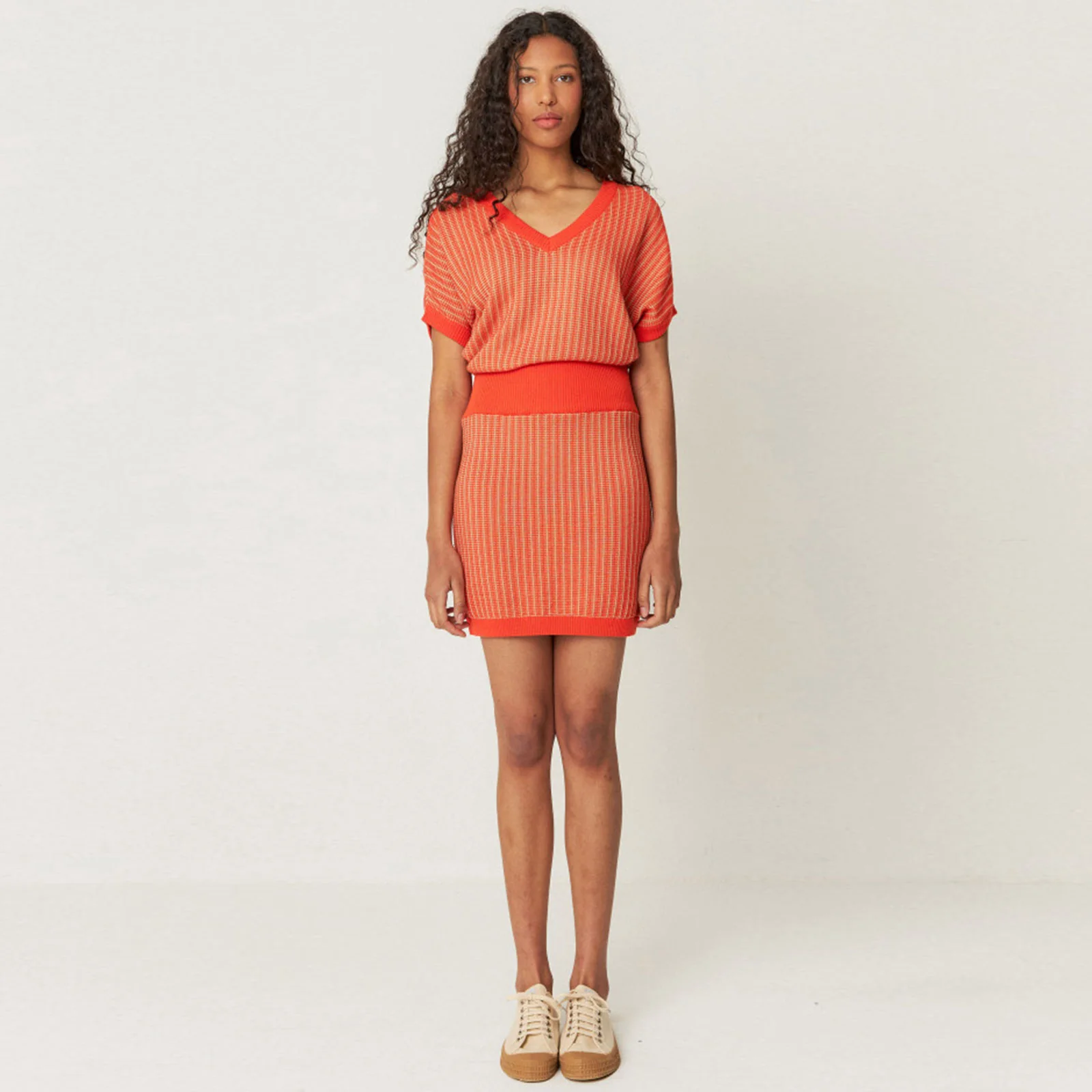 Kloe Sweater multicolour red - Image 3