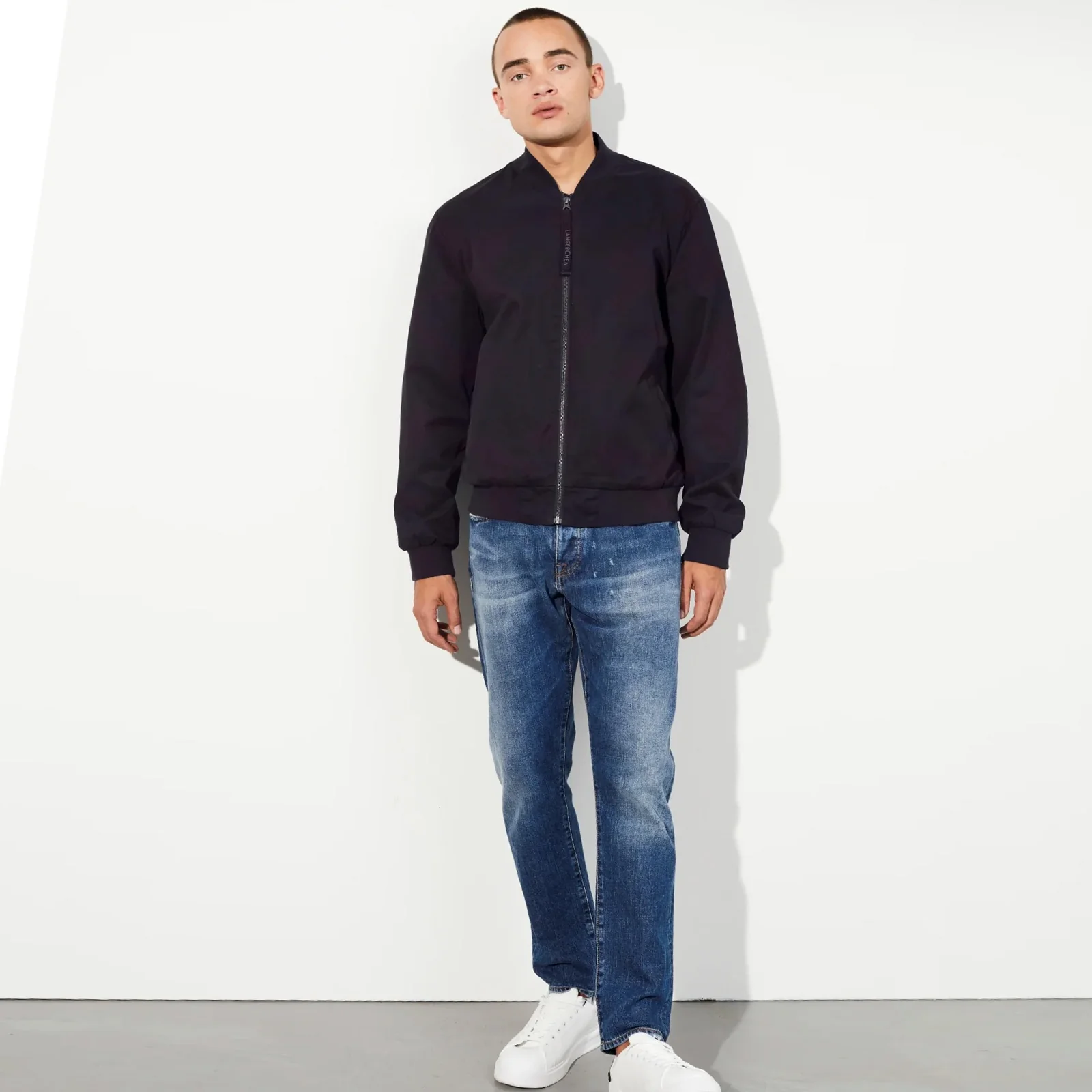 Koojan Cotton Jacket navy - Image 4