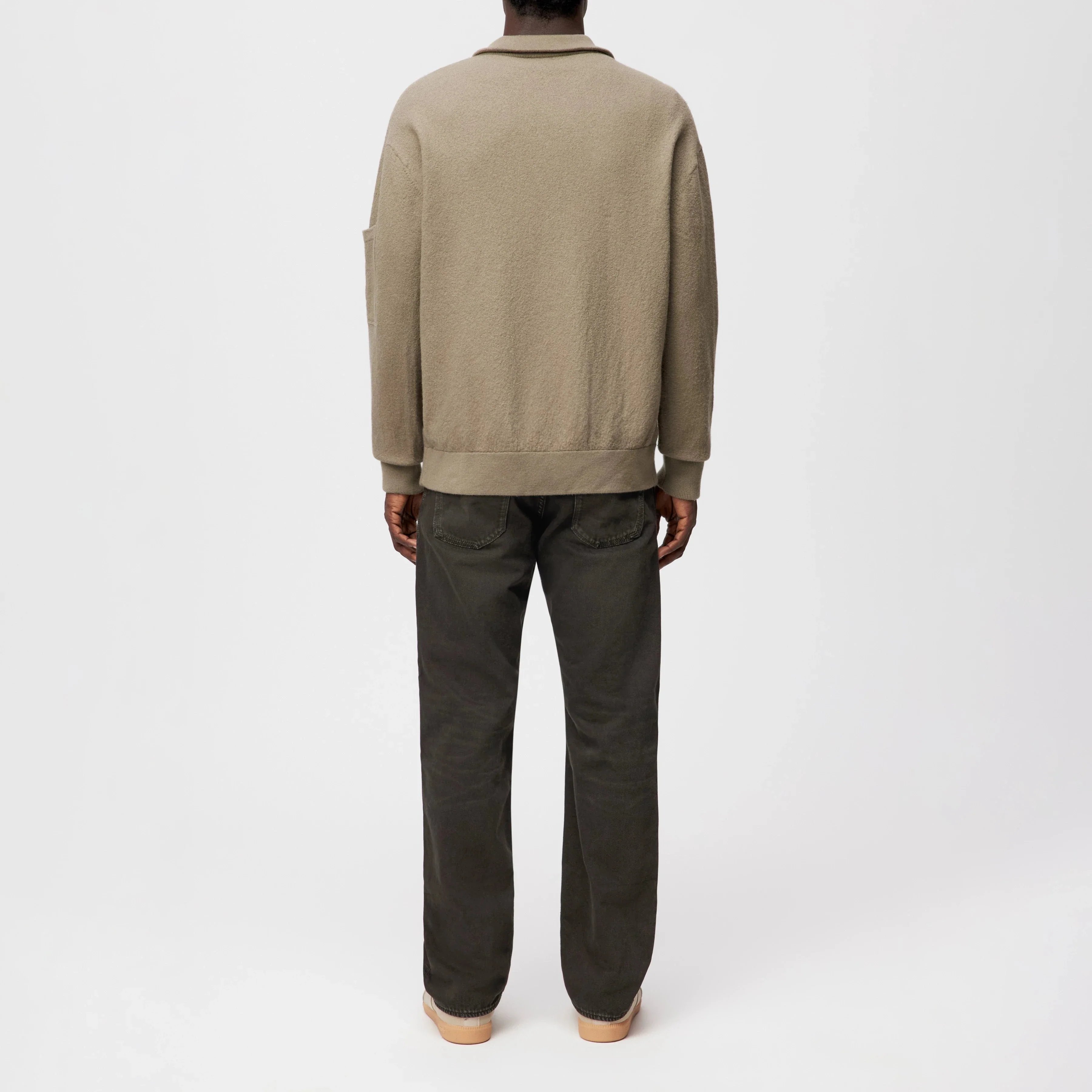 Kouper Half Zip Sweater 420222 fango - Image 2