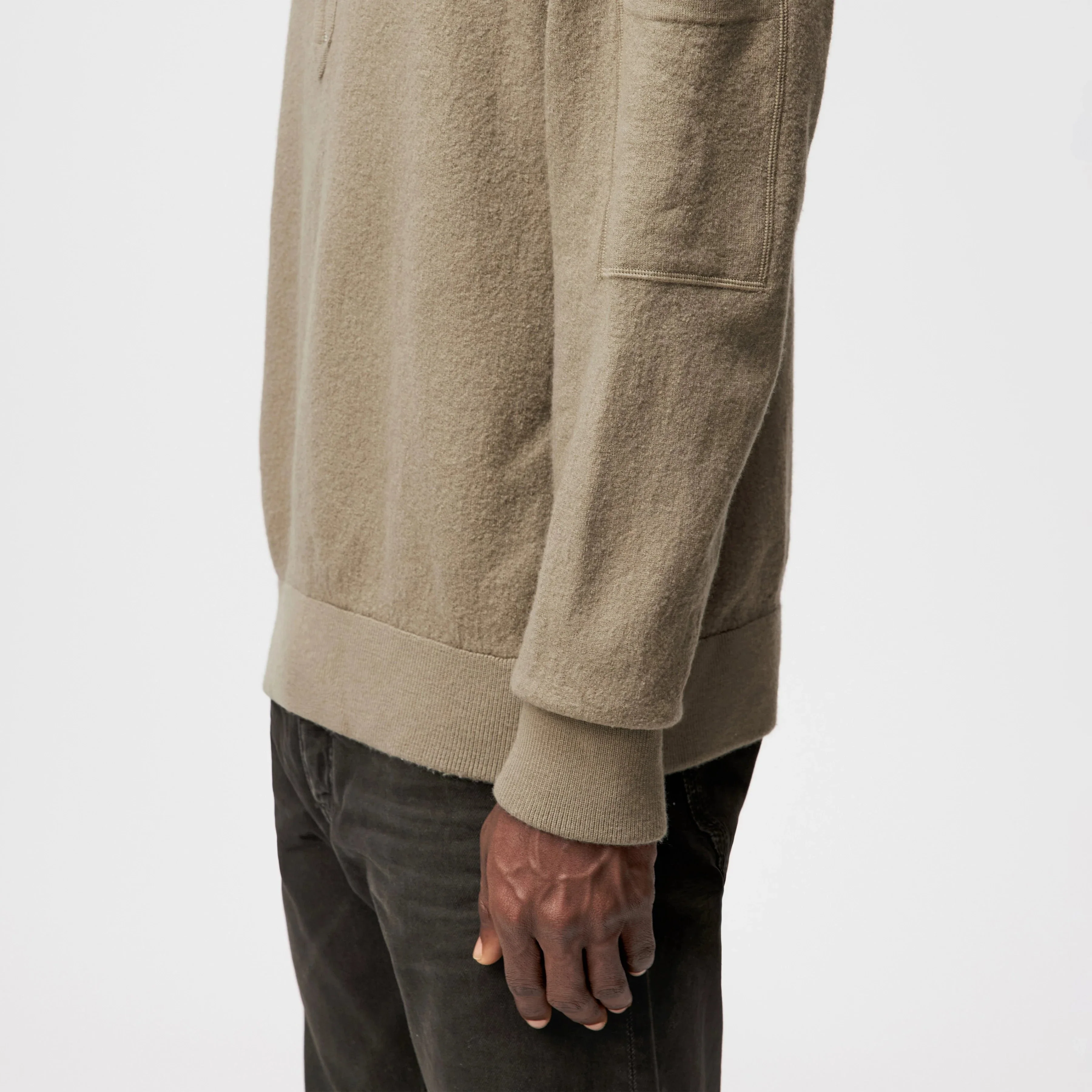 Kouper Half Zip Sweater 420222 fango - Image 7