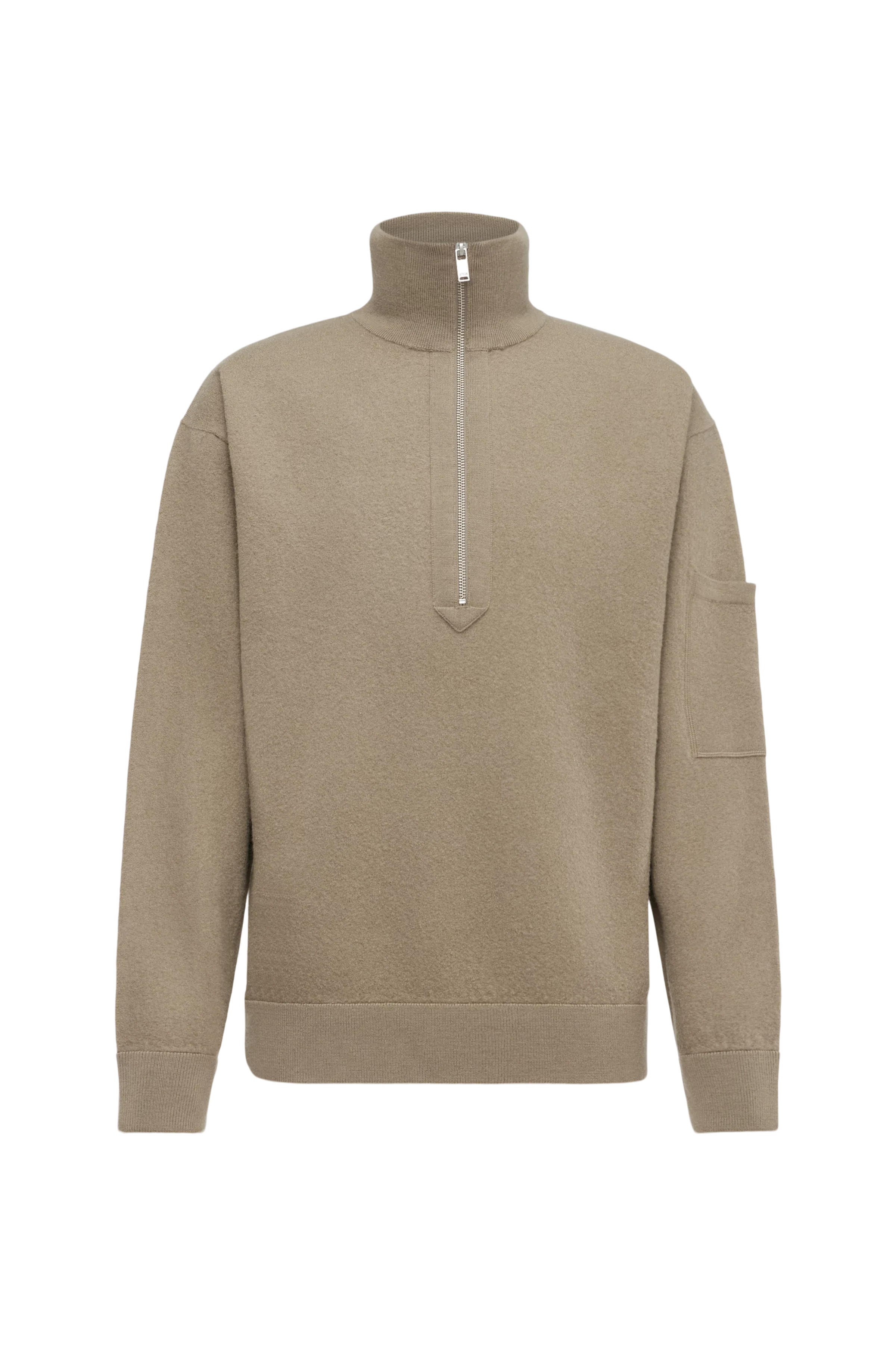 Kouper Half Zip Sweater 420222 fango - Image 8