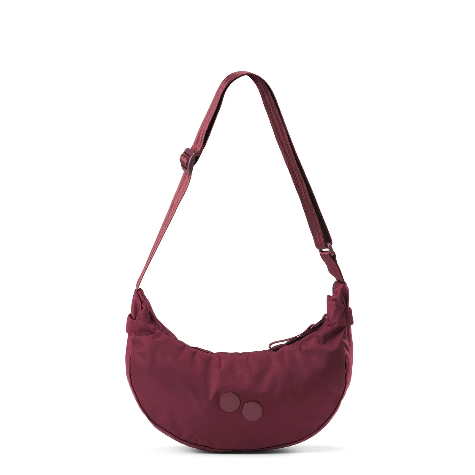 Krumm Small Changeant Crossbody Bag glazed red