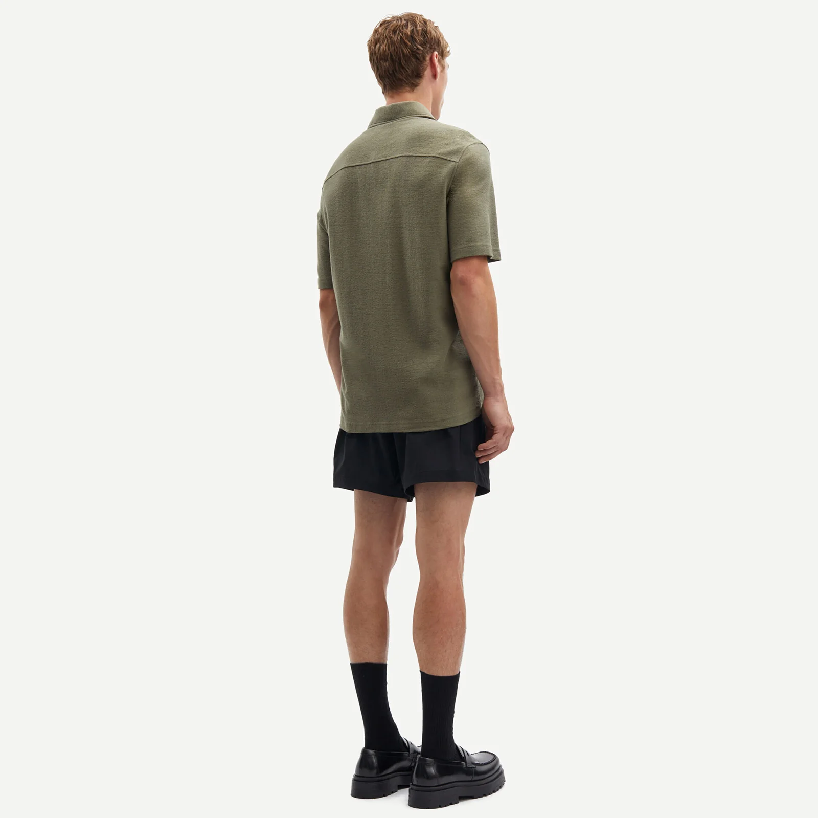 Kvistbro Short Sleeve Shirt 11600 dusty olive - Image 5
