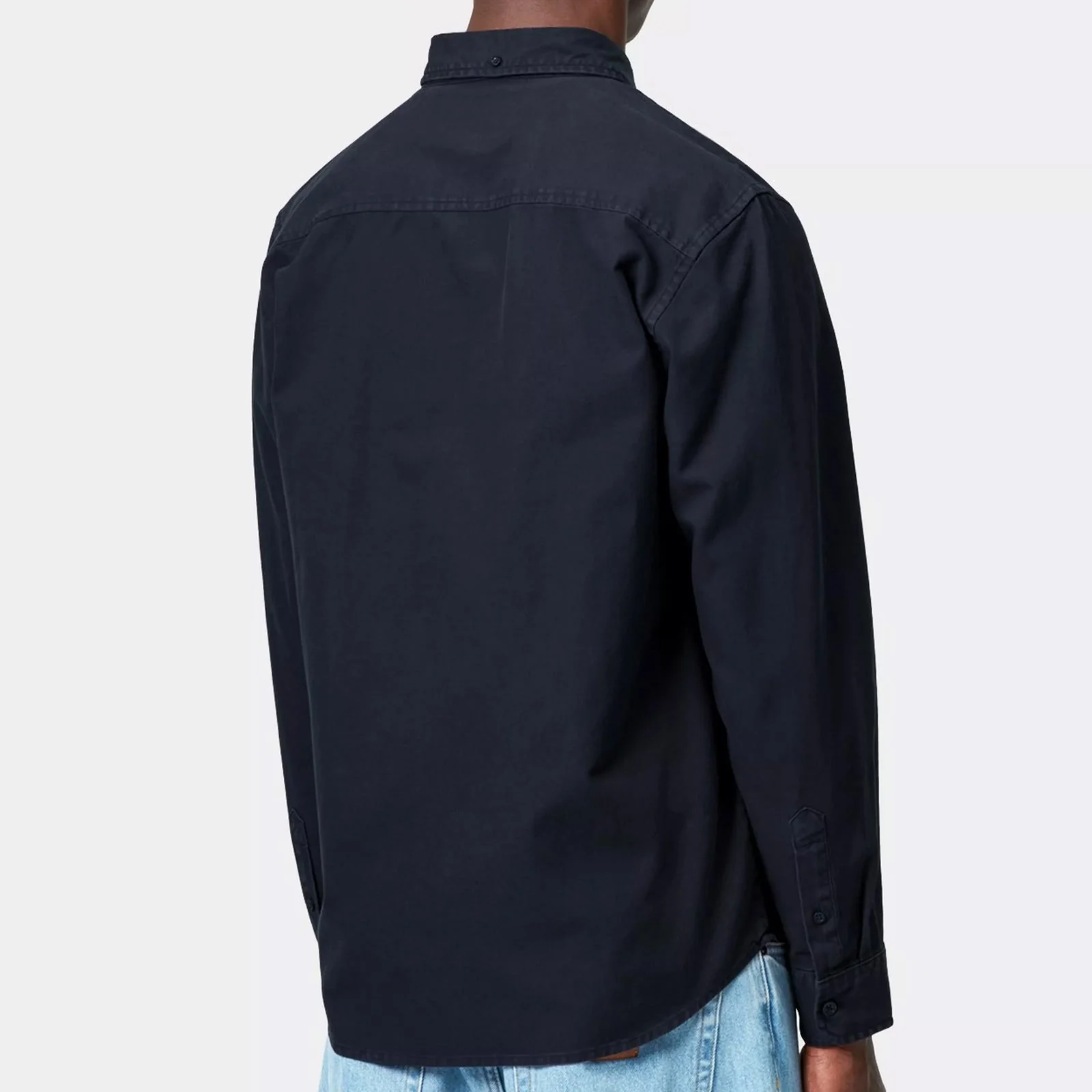 L/S Bolton Shirt dark navy - Image 2