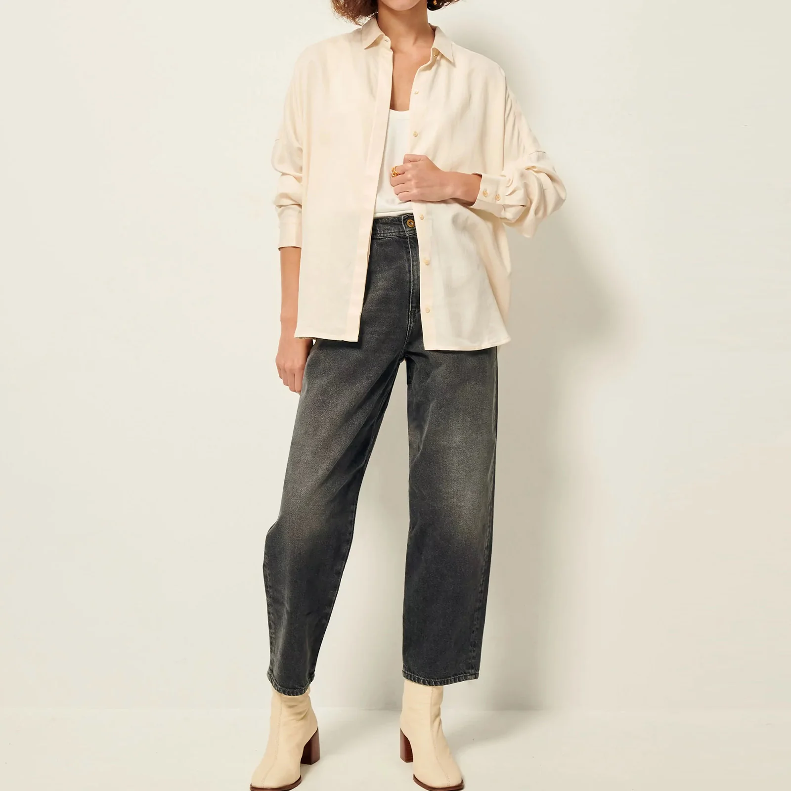 Lady D Blouse fleur de sel - Image 3