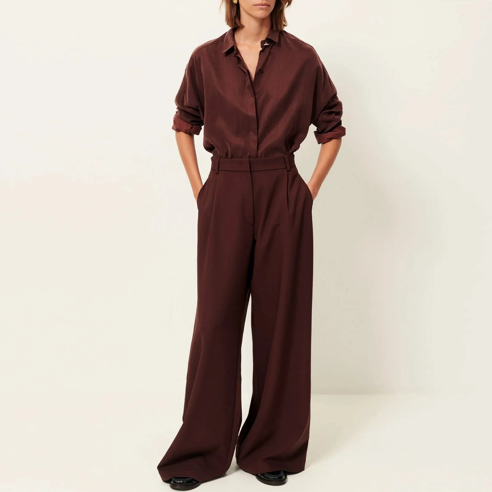 Lady D Blouse moka - Image 4