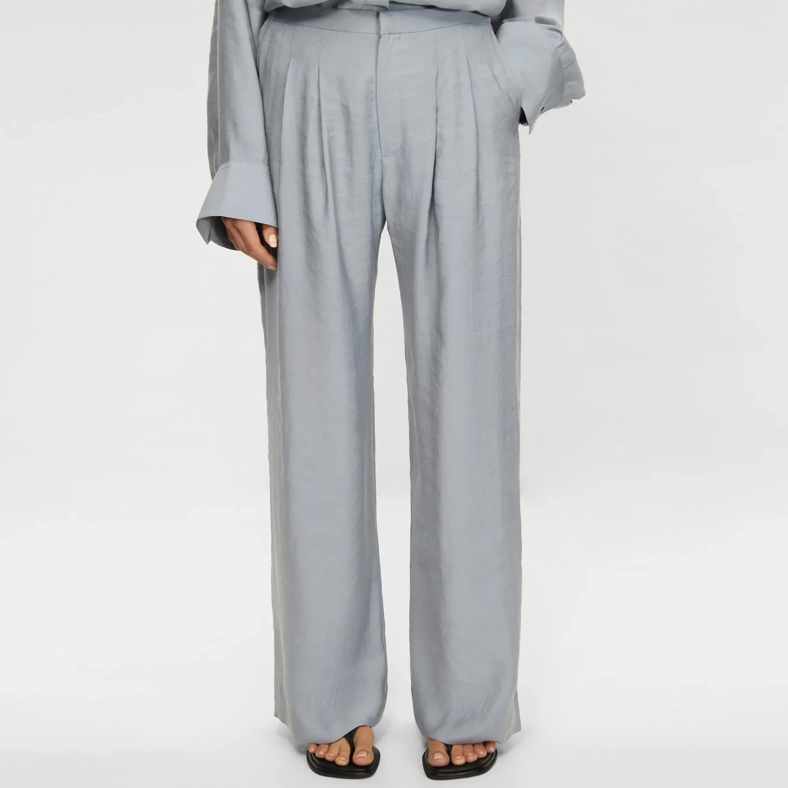 Lana Pants stone blue - Image 3