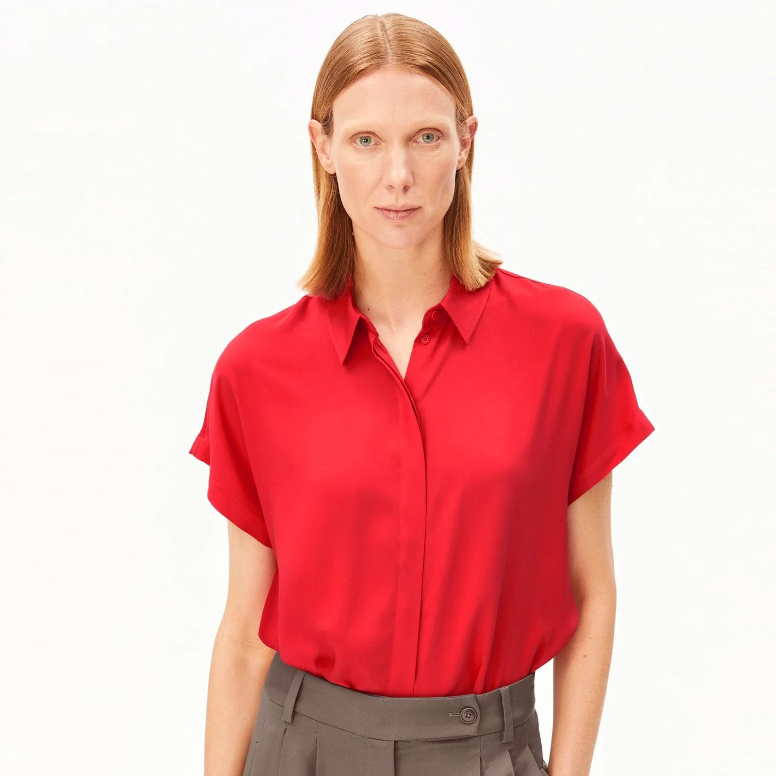 Larisaana Blouse mars red