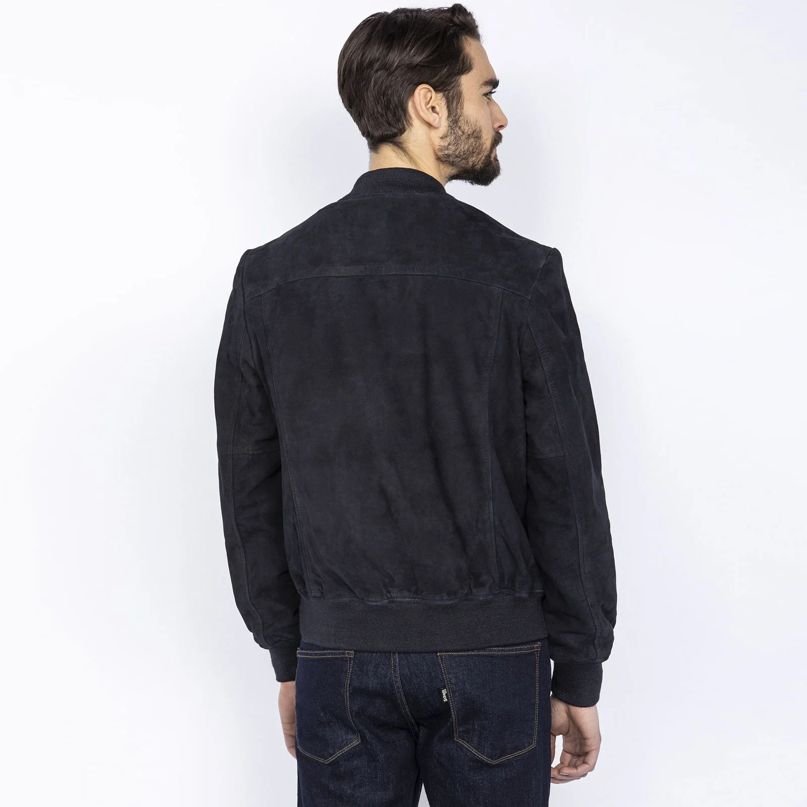 LC300 Velour Blouson navy - Image 4